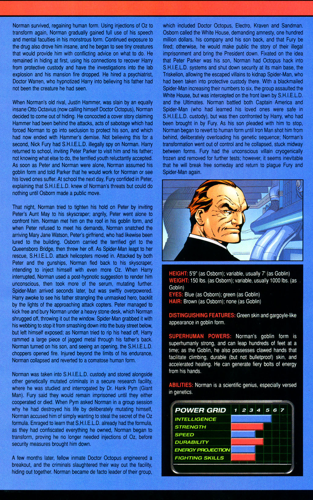 Read online Official Handbook of the Ultimate Marvel Universe 2005: The Fantastic Four & Spider-Man comic -  Issue # Full - 15