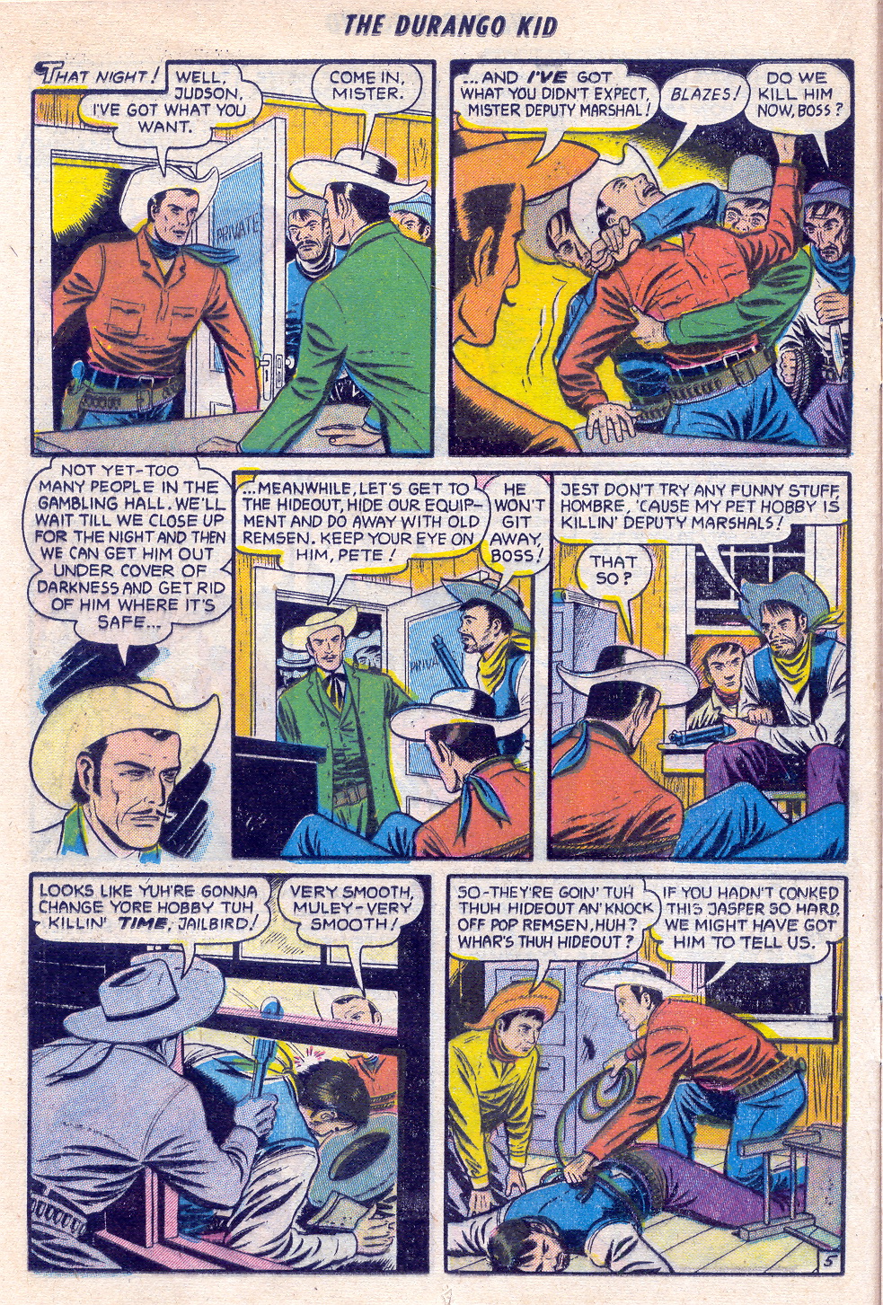Read online Charles Starrett as The Durango Kid comic -  Issue #25 - 14