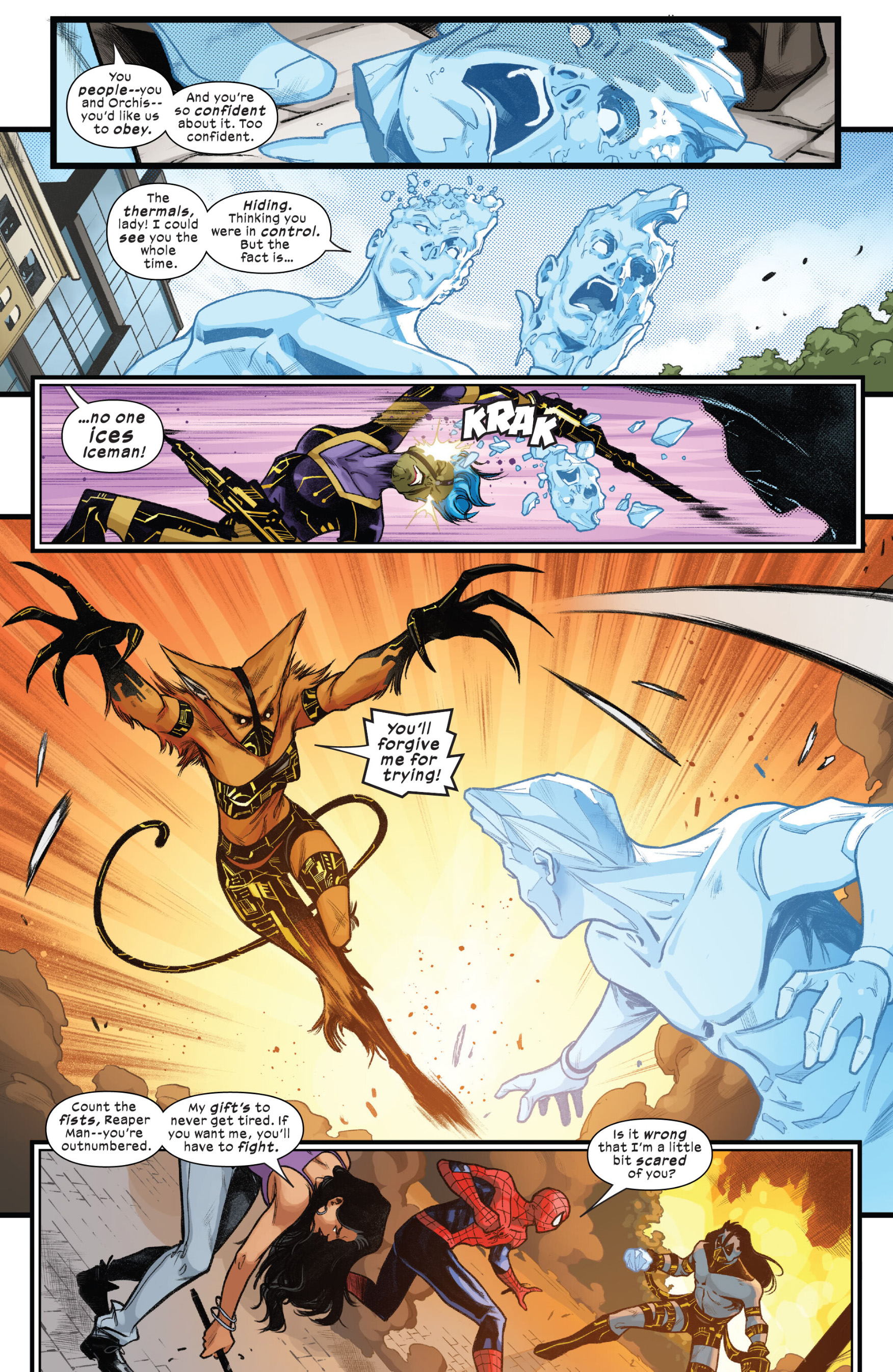 Read online Astonishing Iceman comic -  Issue #4 - 8