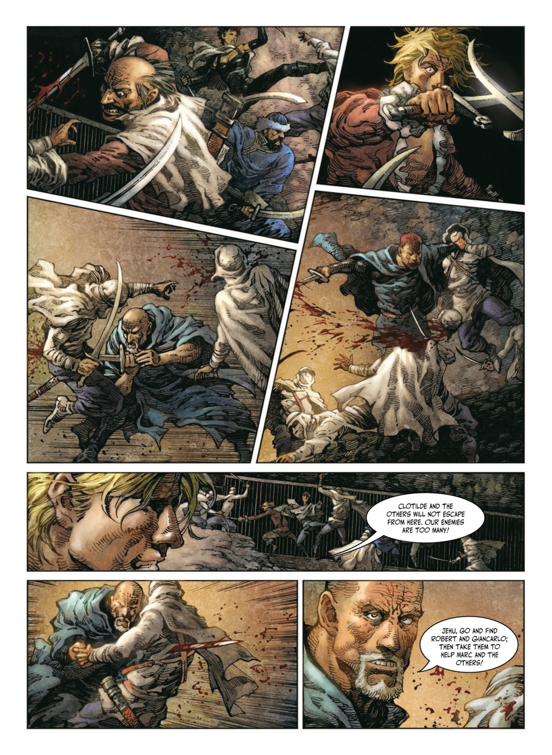 Read online Crusades comic -  Issue #1 - 129