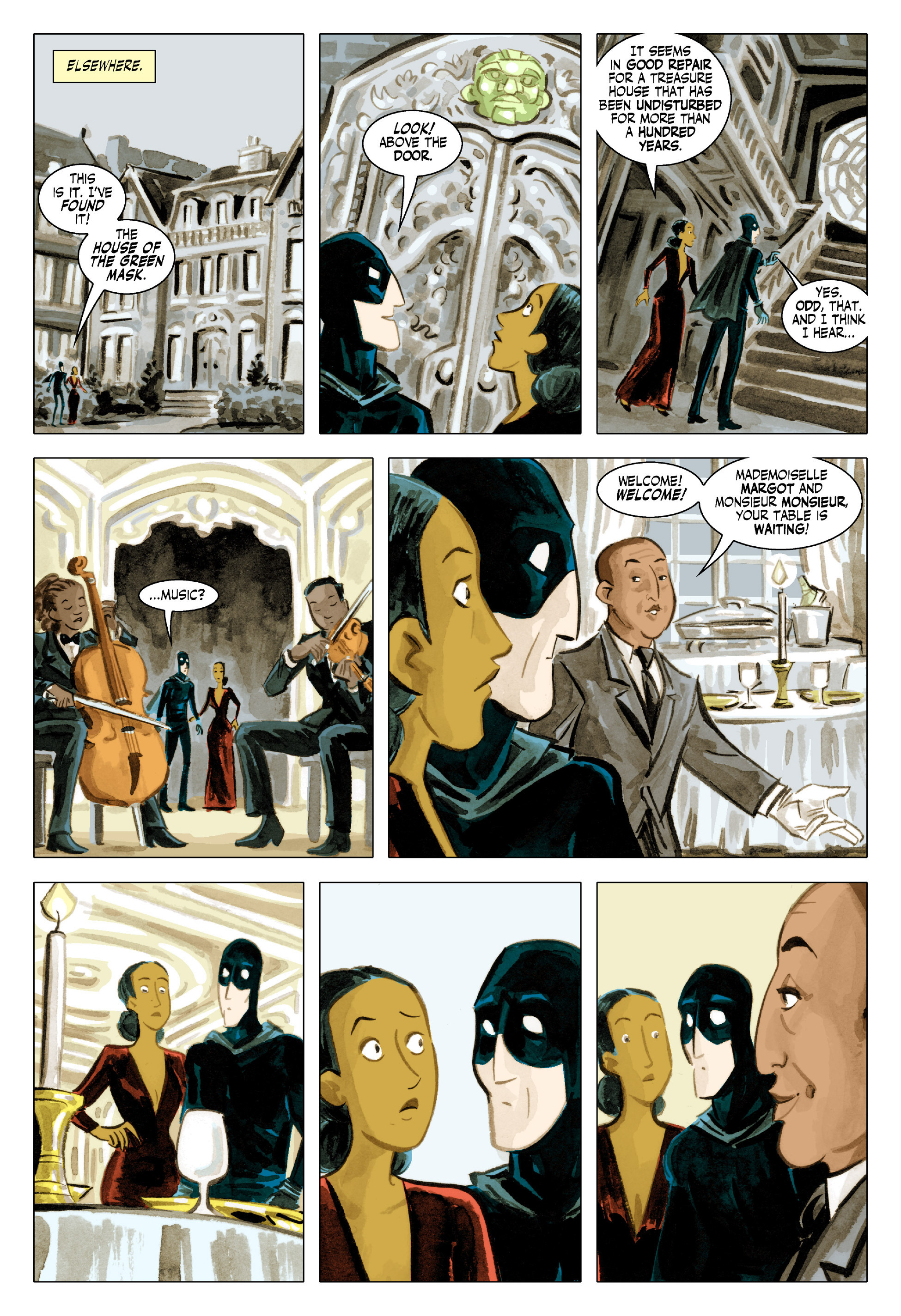 Read online Bandette (2012) comic -  Issue #13 - 22