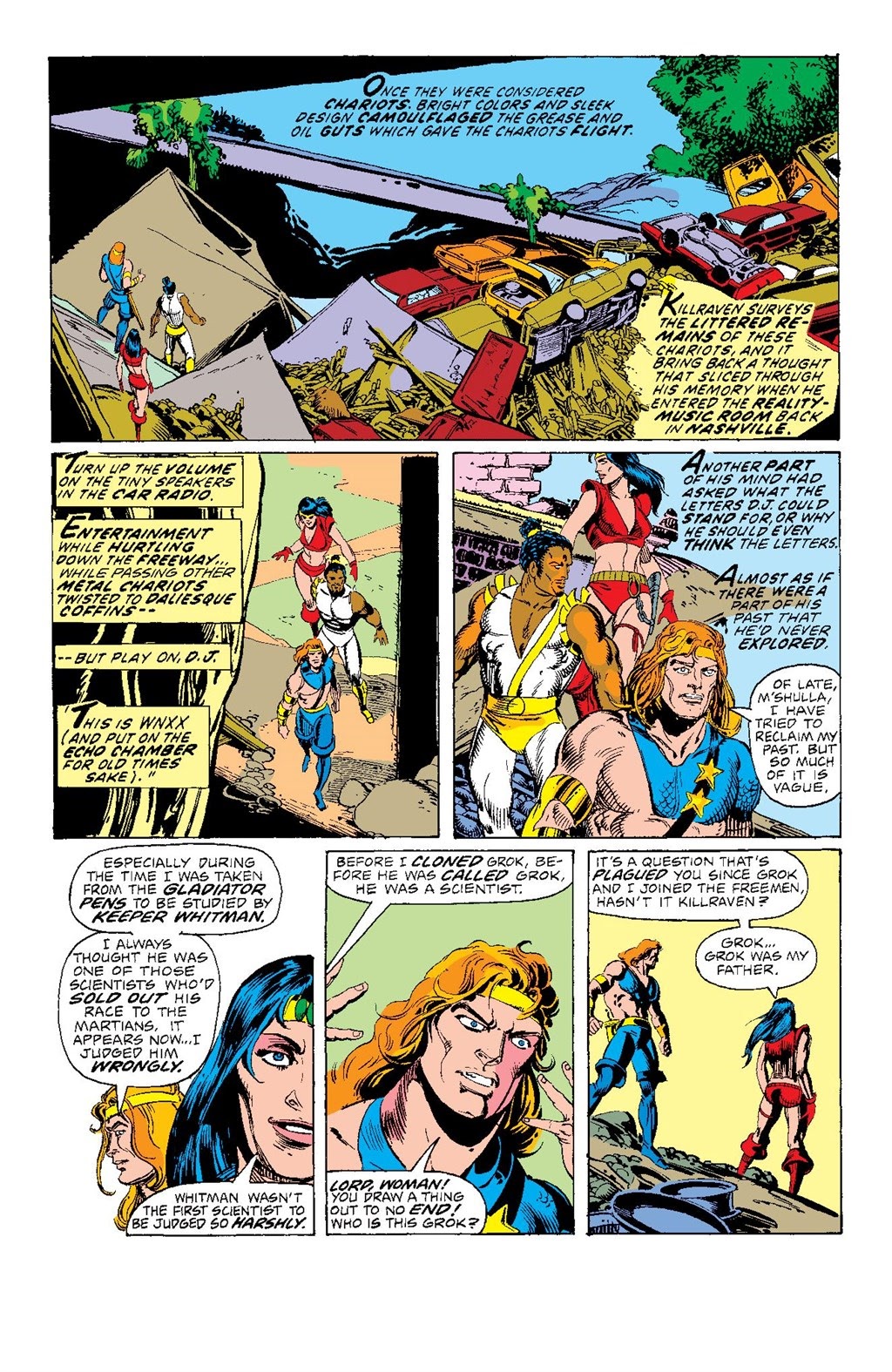 Read online Killraven Epic Collection: Warrior of the Worlds comic -  Issue # TPB (Part 3) - 93