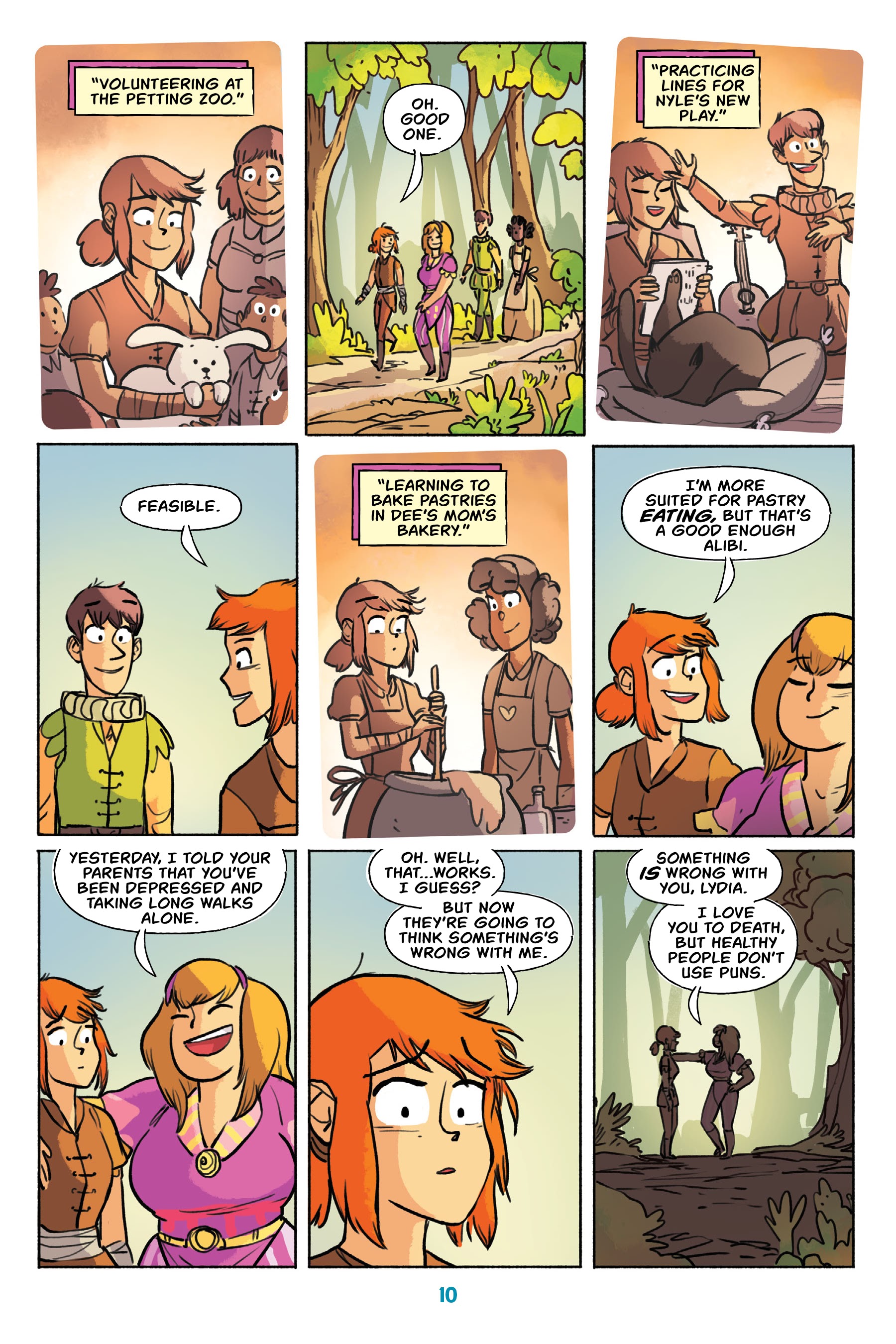 Read online Wrassle Castle comic -  Issue #1 - 9
