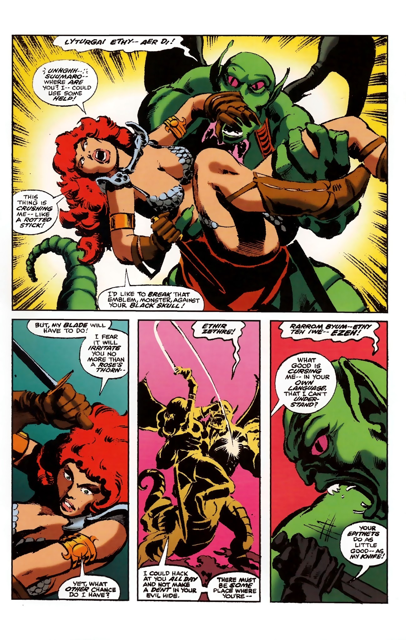 Read online The Adventures of Red Sonja comic -  Issue # TPB 3 - 85