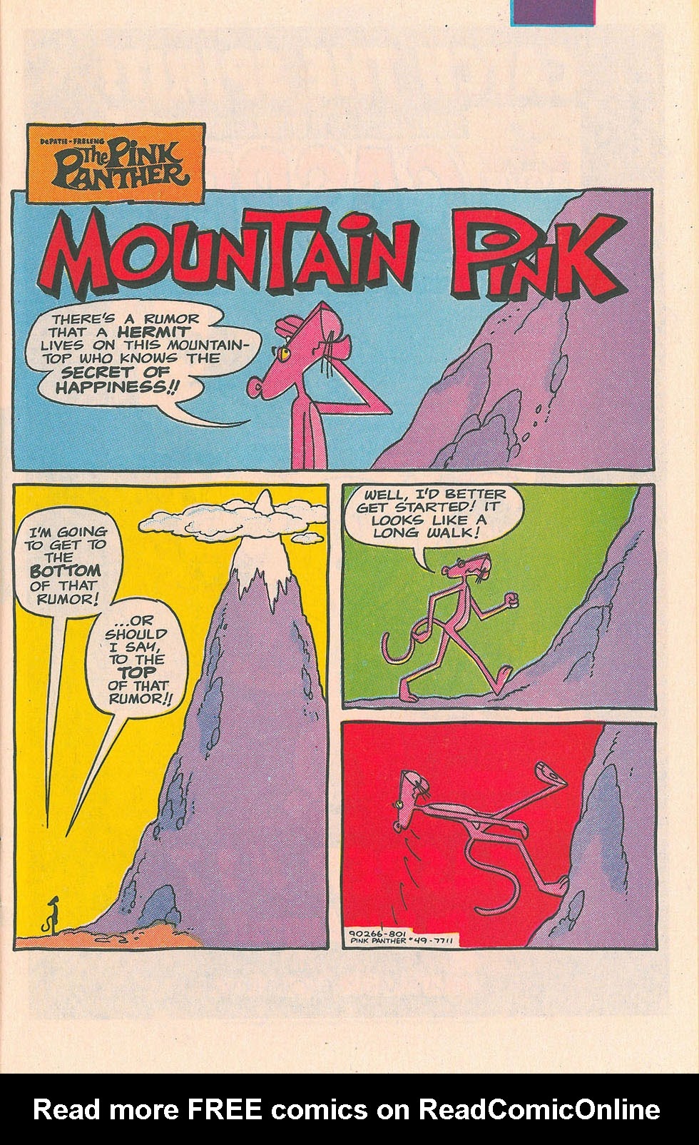 Read online Pink Panther comic -  Issue #1 - 9