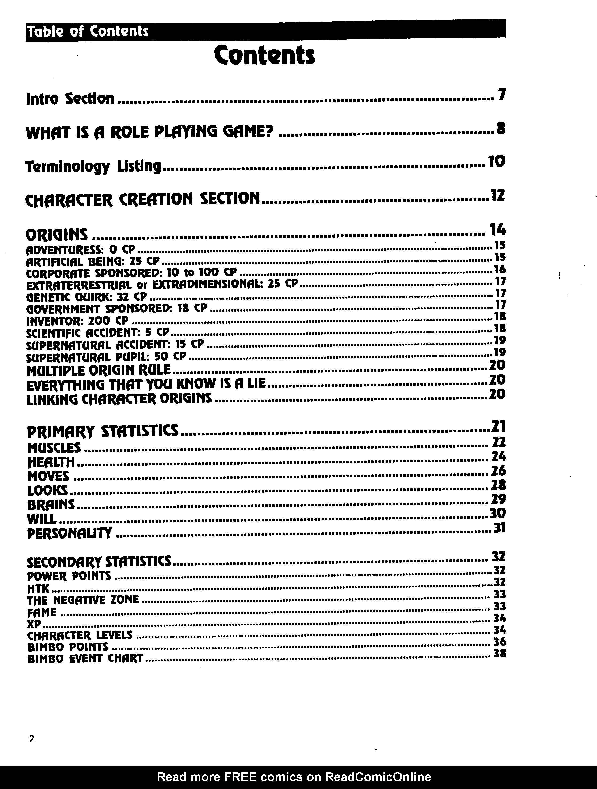 Read online Superbabes: The Femforce Role-Playing Game comic -  Issue # TPB - 4