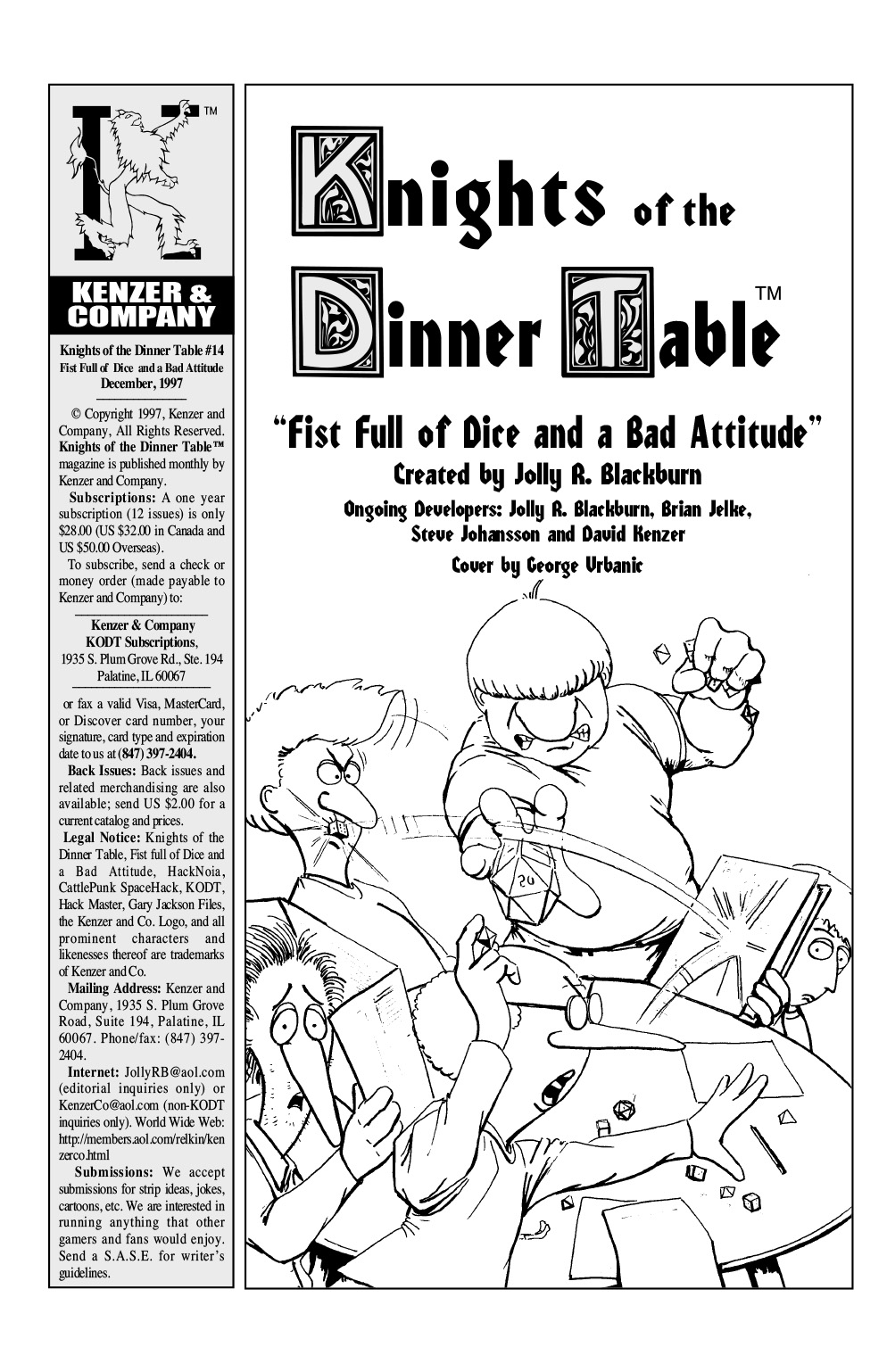 Read online Knights of the Dinner Table comic -  Issue #14 - 3