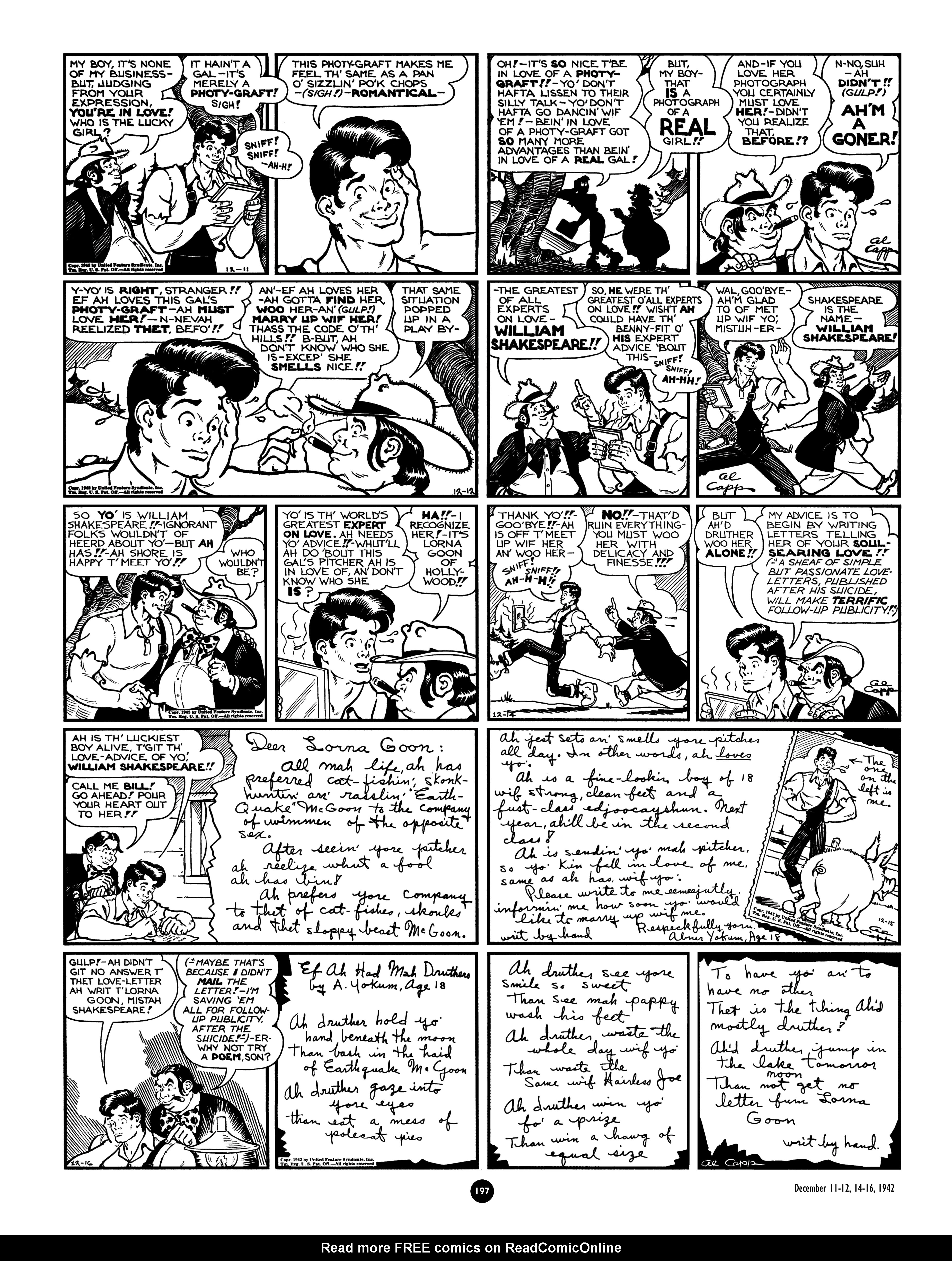Read online Al Capp's Li'l Abner Complete Daily & Color Sunday Comics comic -  Issue # TPB 4 (Part 2) - 99