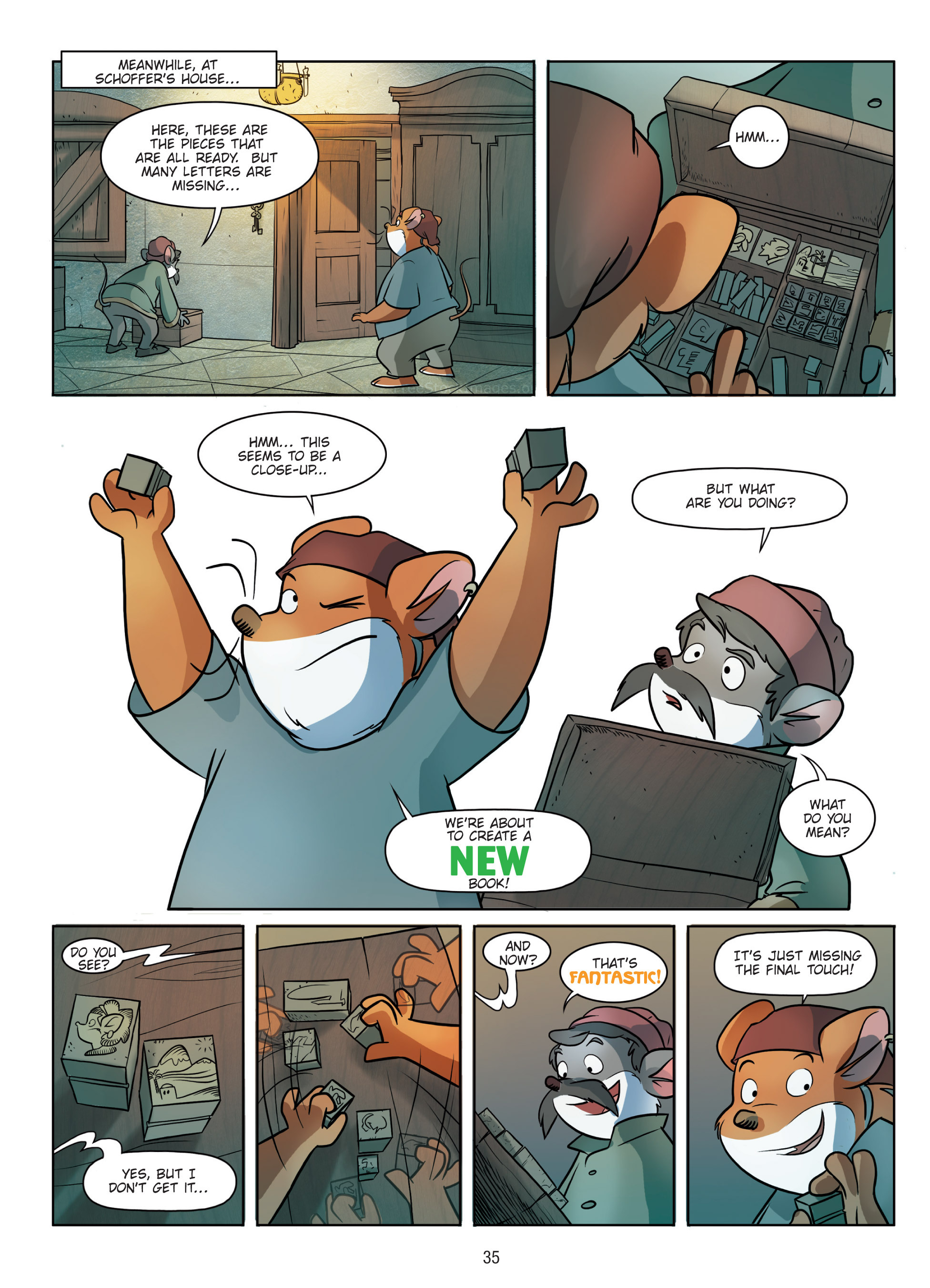 Read online Geronimo Stilton comic -  Issue # TPB 9 - 36