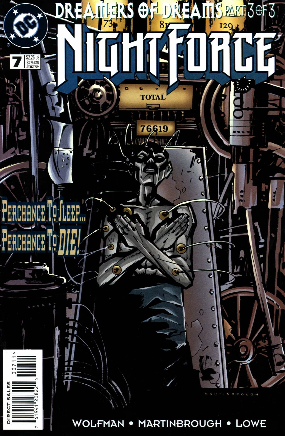 Read online Night Force comic -  Issue #7 - 1