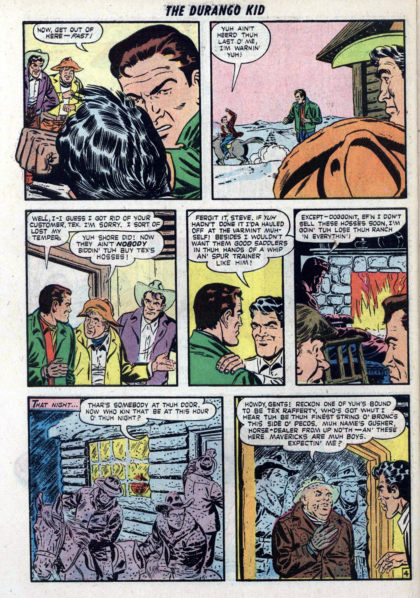 Read online Charles Starrett as The Durango Kid comic -  Issue #6 - 30