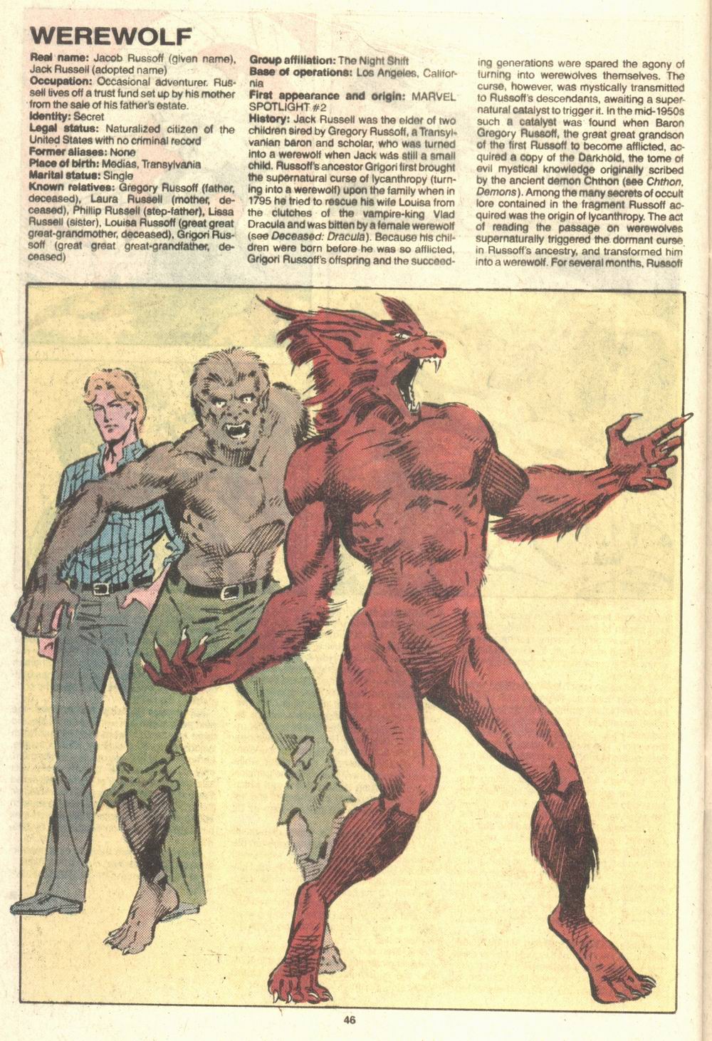 Read online The Official Handbook of the Marvel Universe Deluxe Edition comic -  Issue #14 - 48