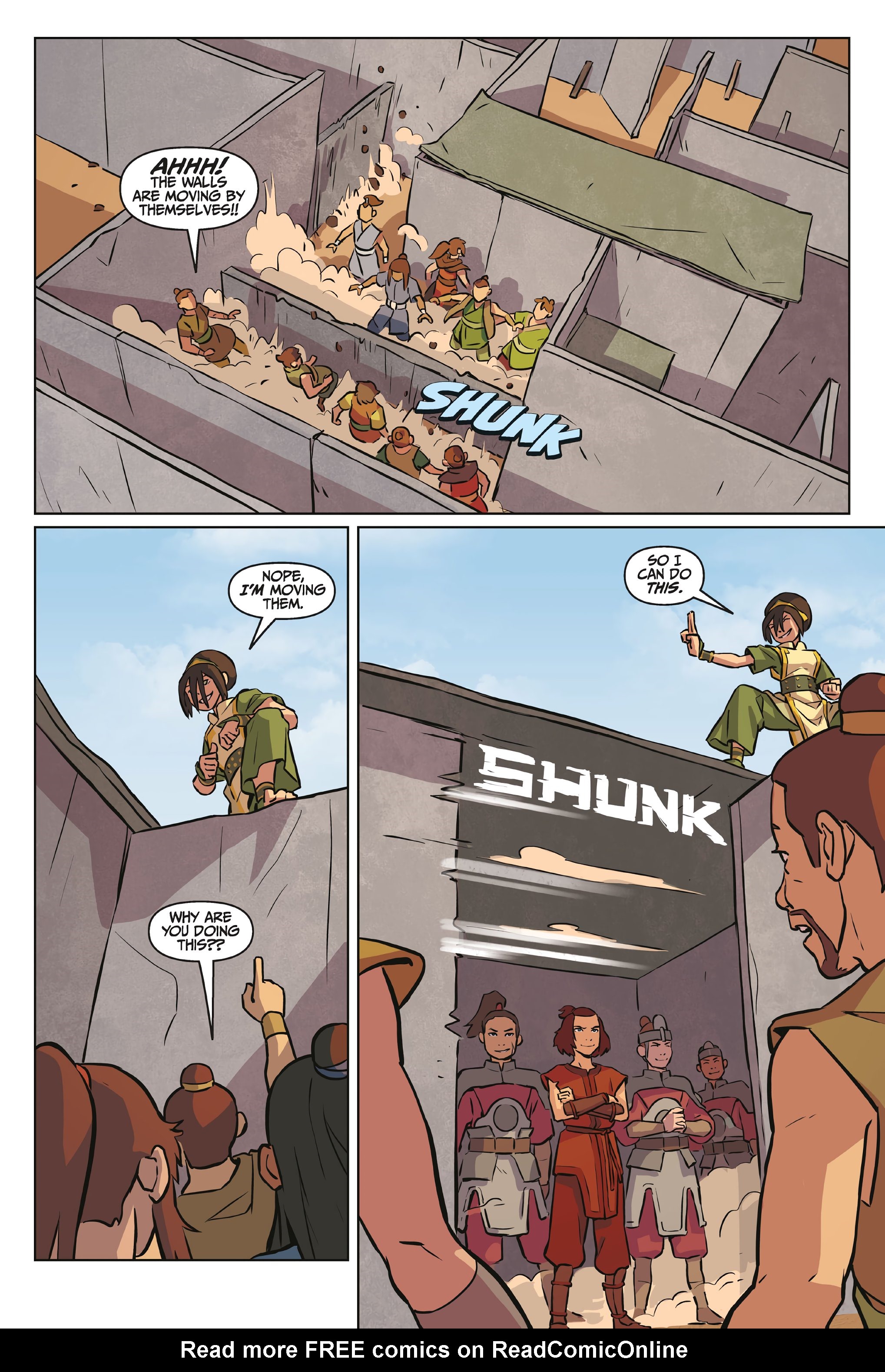 Read online Nickelodeon Avatar: The Last Airbender - Imbalance comic -  Issue # _Omnibus (Part 2) - 87