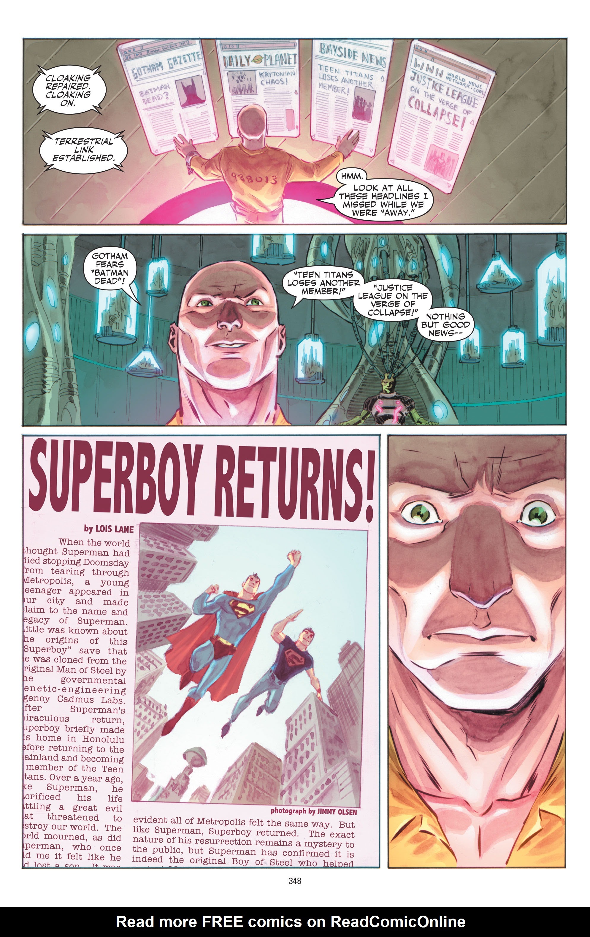 Read online Superboy: A Celebration of 75 Years comic -  Issue # TPB (Part 4) - 45