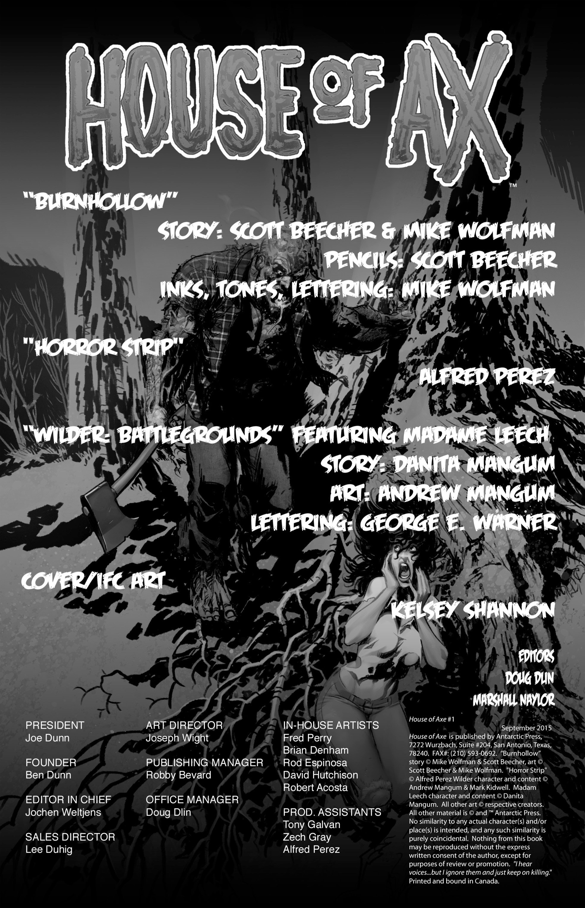 Read online House of Ax comic -  Issue # Full - 2