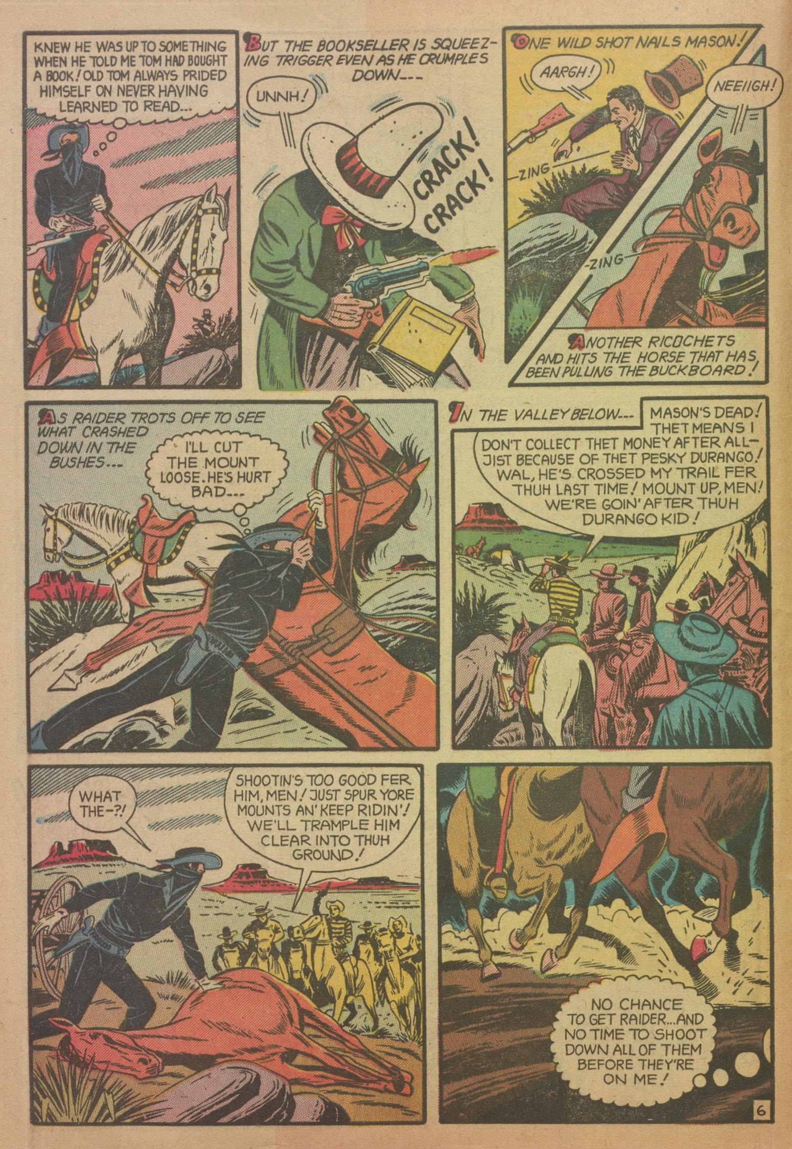 Read online Charles Starrett as The Durango Kid comic -  Issue #30 - 8