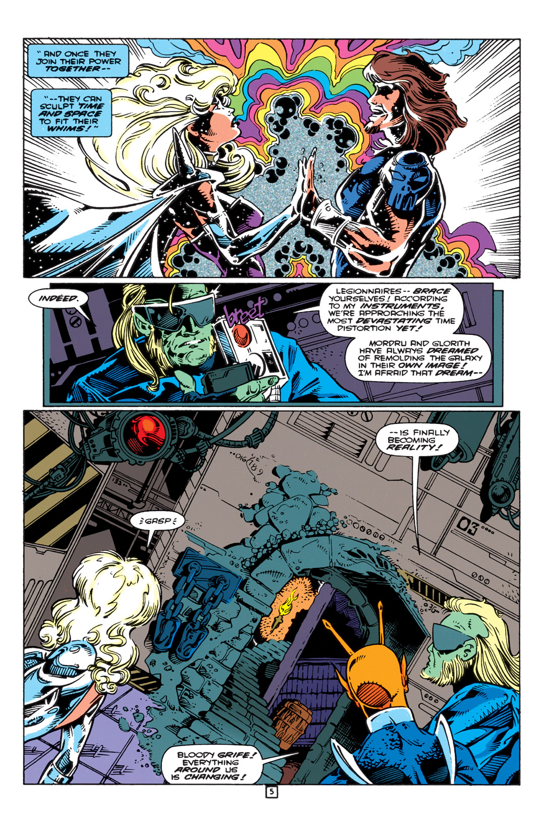 Read online Legionnaires comic -  Issue #18 - 5