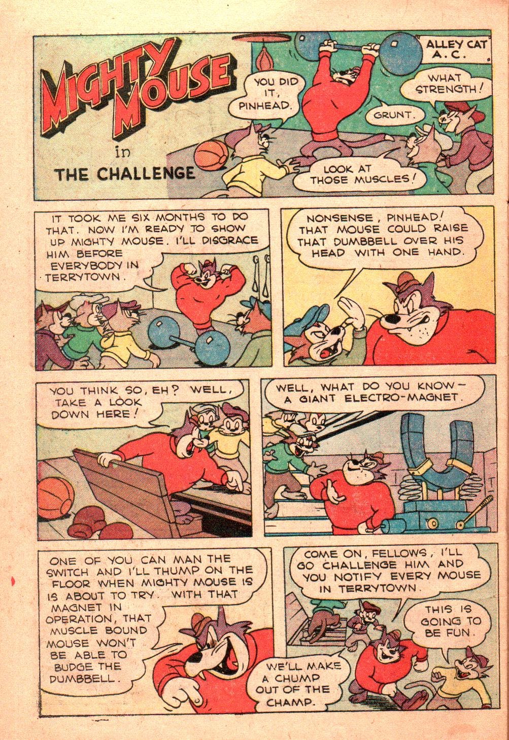 Read online Paul Terry's Mighty Mouse Comics comic -  Issue #15 - 24