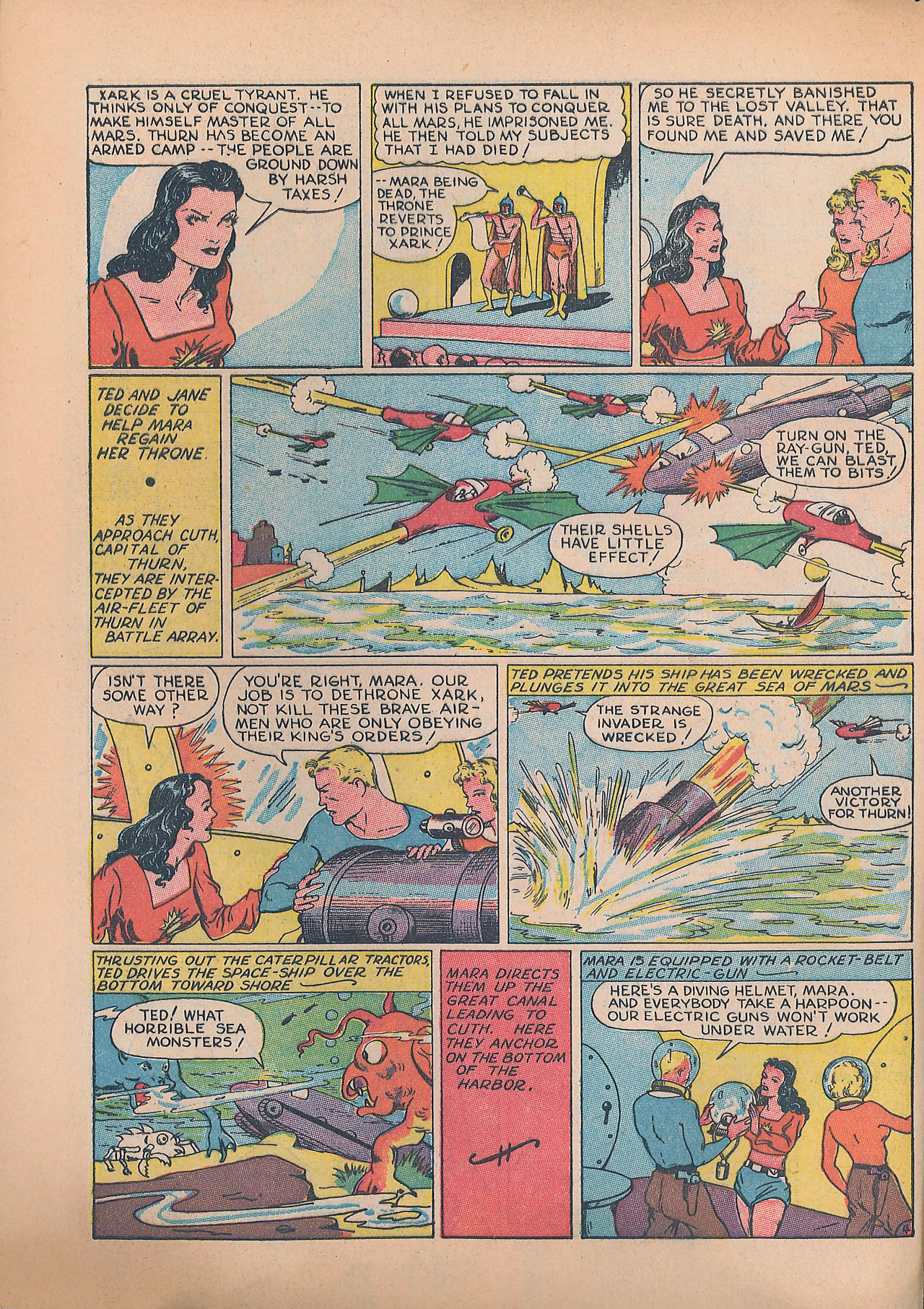 Read online Exciting Comics comic -  Issue #4 - 6