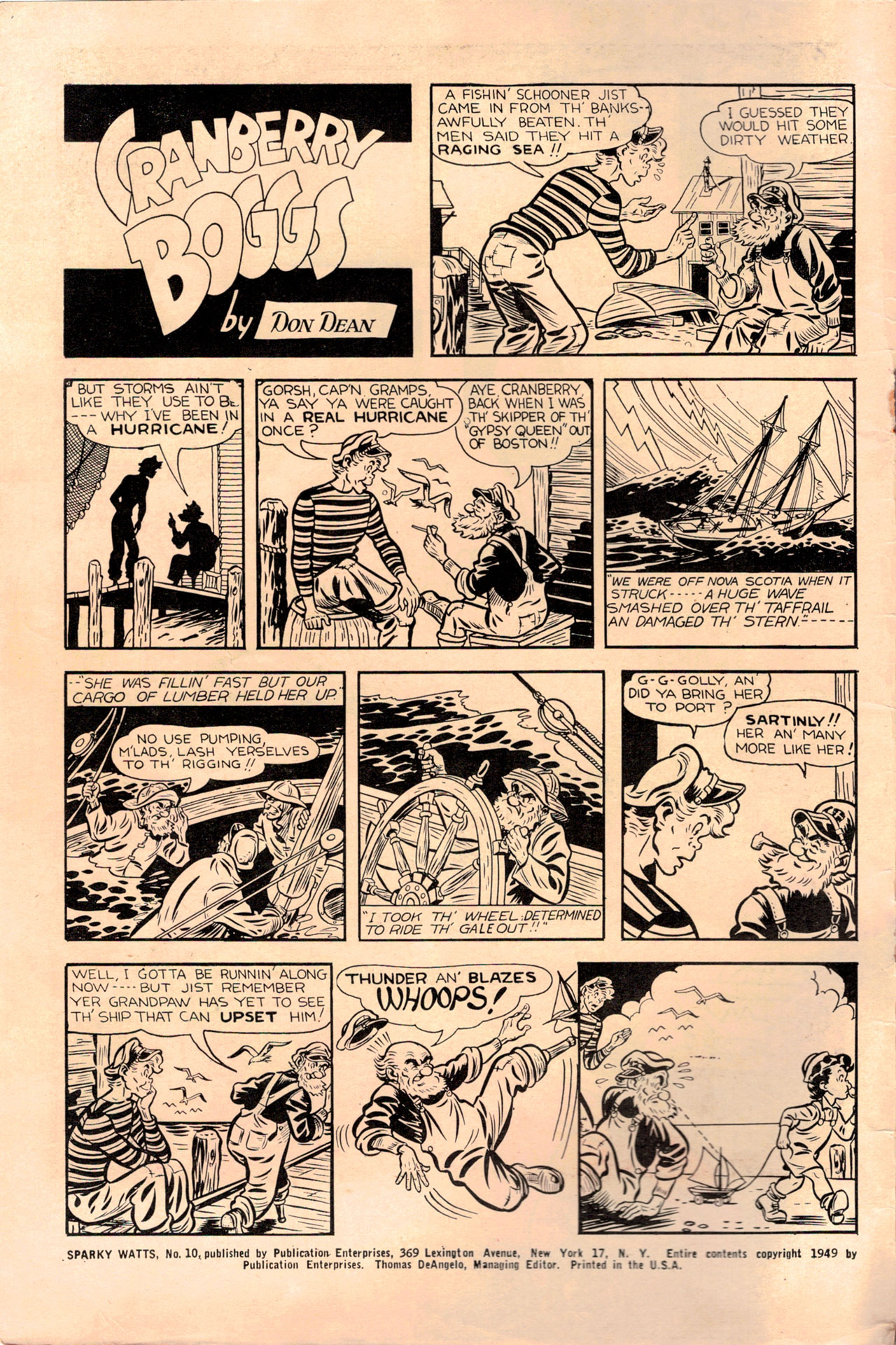 Read online Sparky Watts comic -  Issue #10 - 2