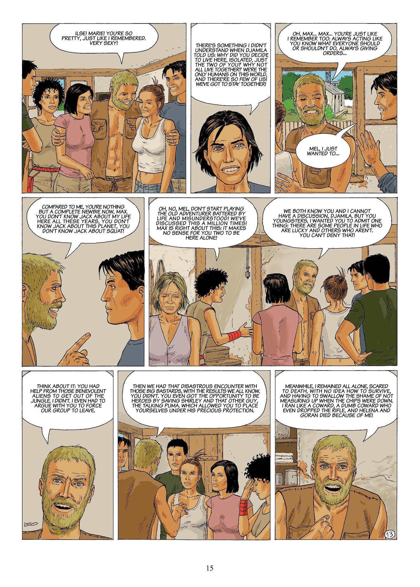 Read online The Survivors comic -  Issue #3 - 17