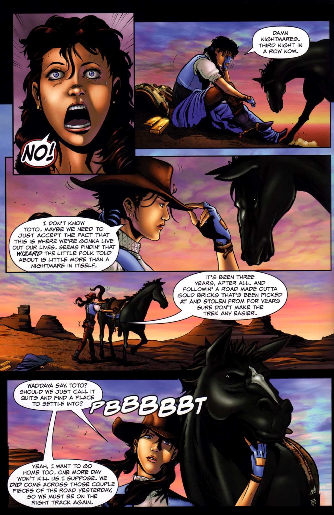Read online The Legend of Oz: The Wicked West comic -  Issue #1 - 5