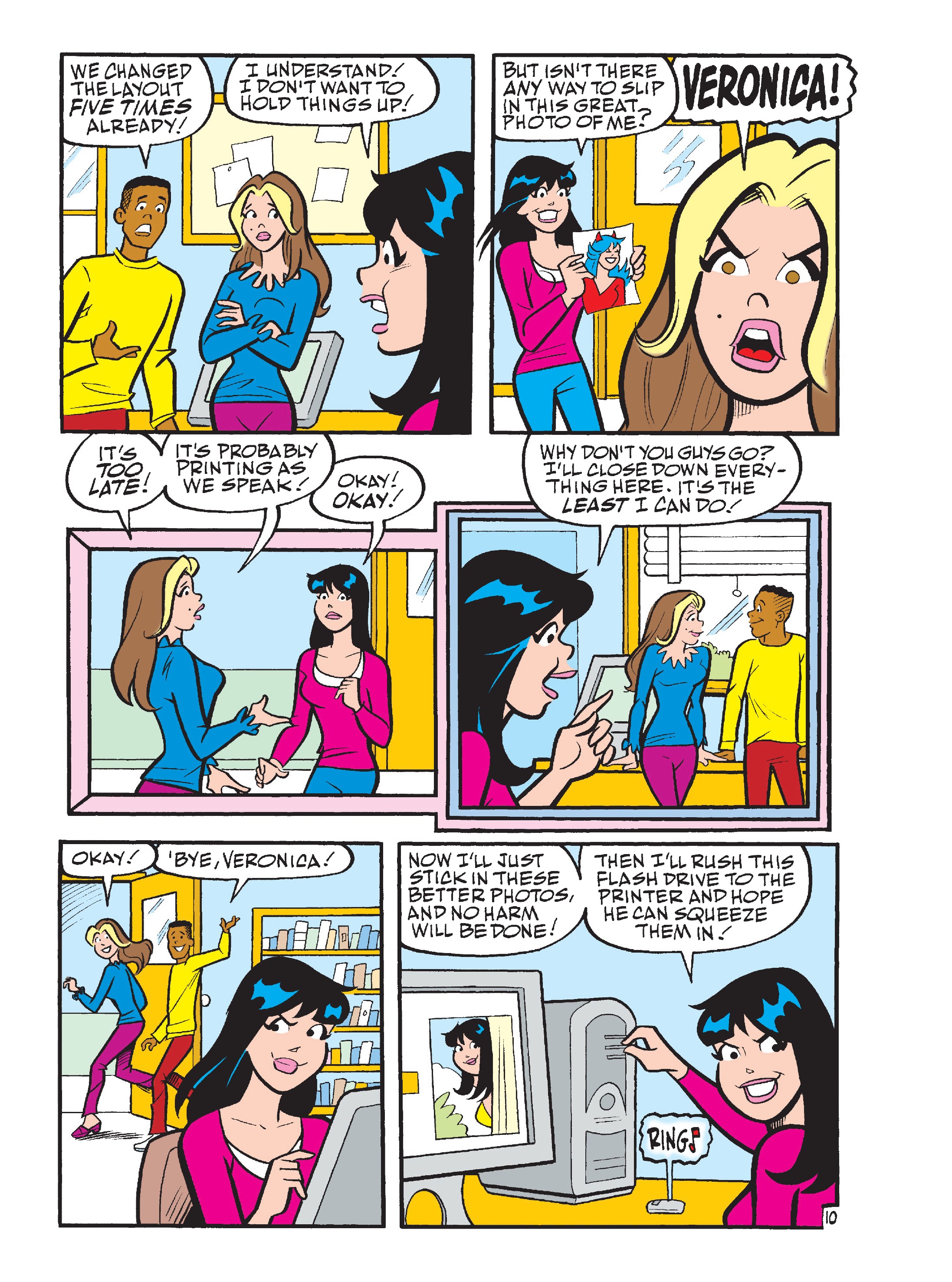 Read online World of Betty & Veronica Digest comic -  Issue #12 - 132