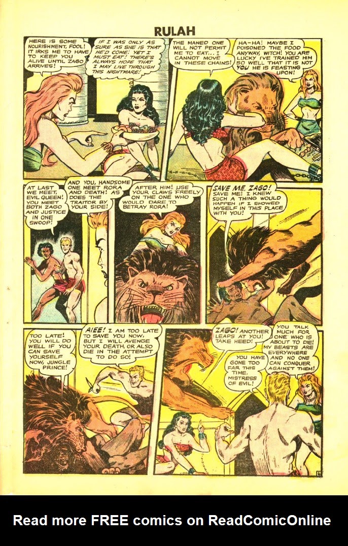 Read online Rulah - Jungle Goddess comic -  Issue #22 - 30