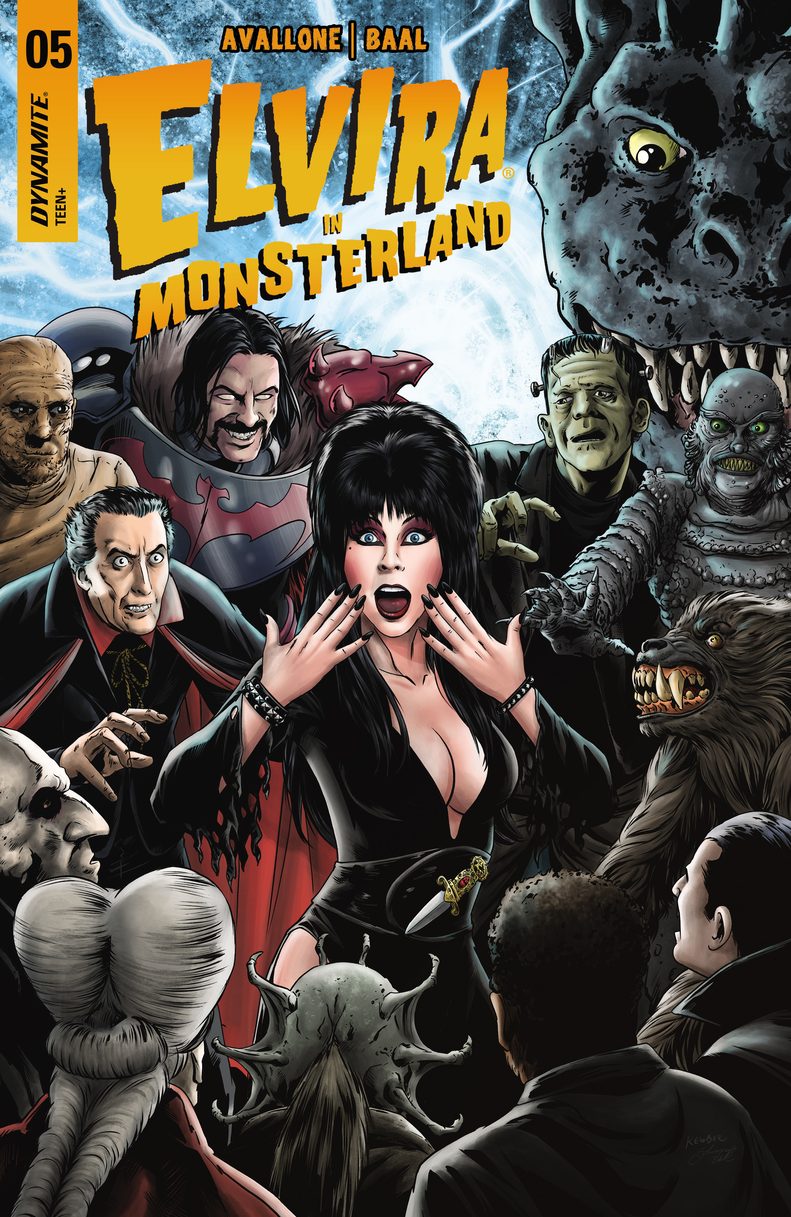 Read online Elvira in Monsterland comic -  Issue #5 - 3