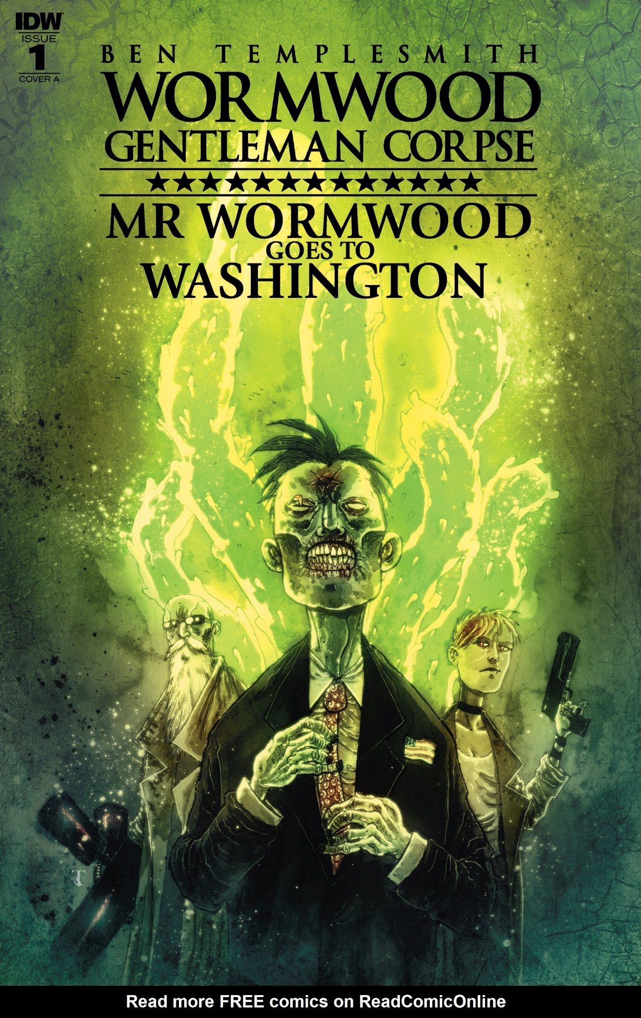 Read online Wormwood Gentleman Corpse: Mr. Wormwood Goes To Washington comic -  Issue #1 - 1