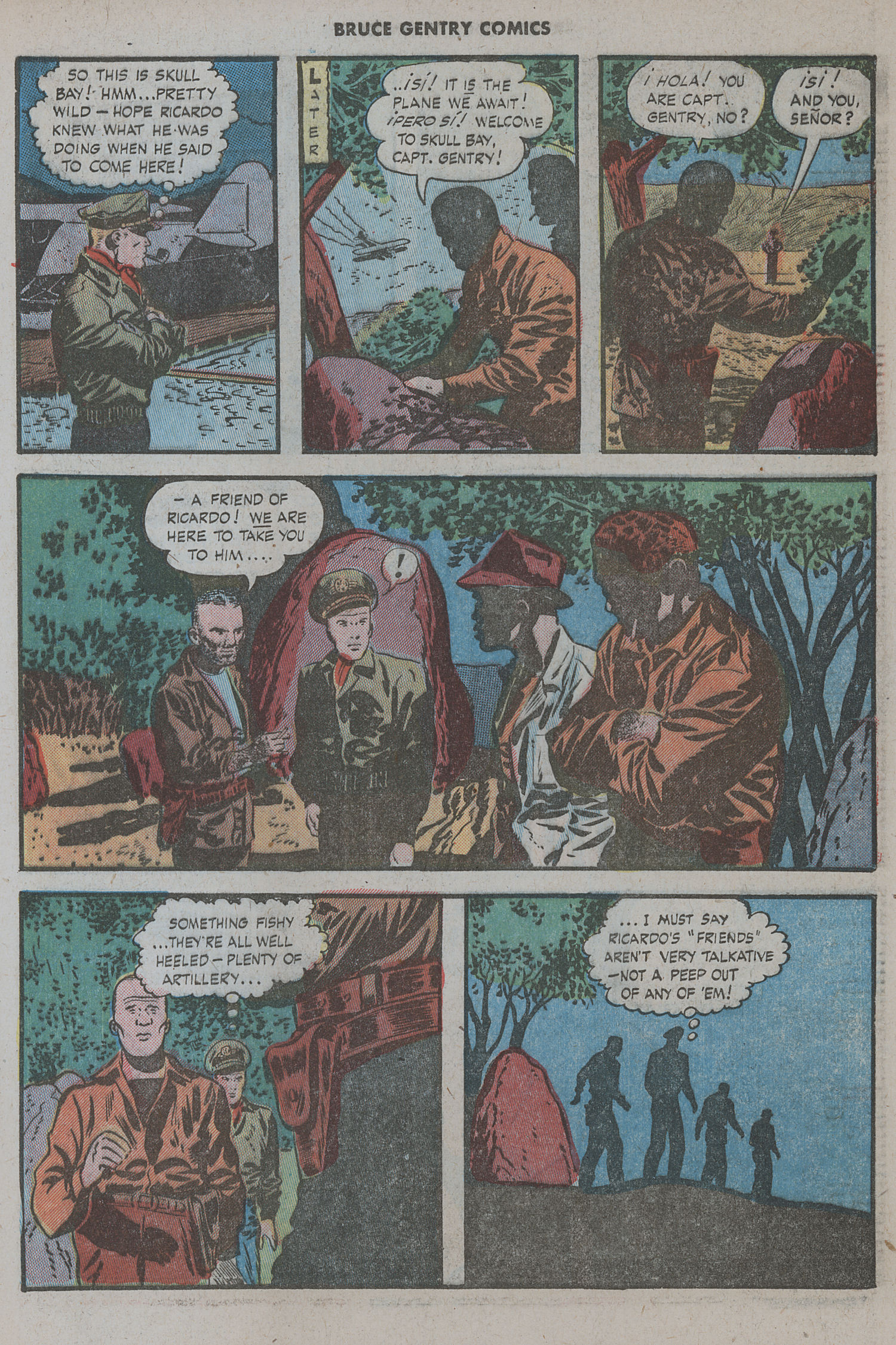 Read online Bruce Gentry comic -  Issue #3 - 17
