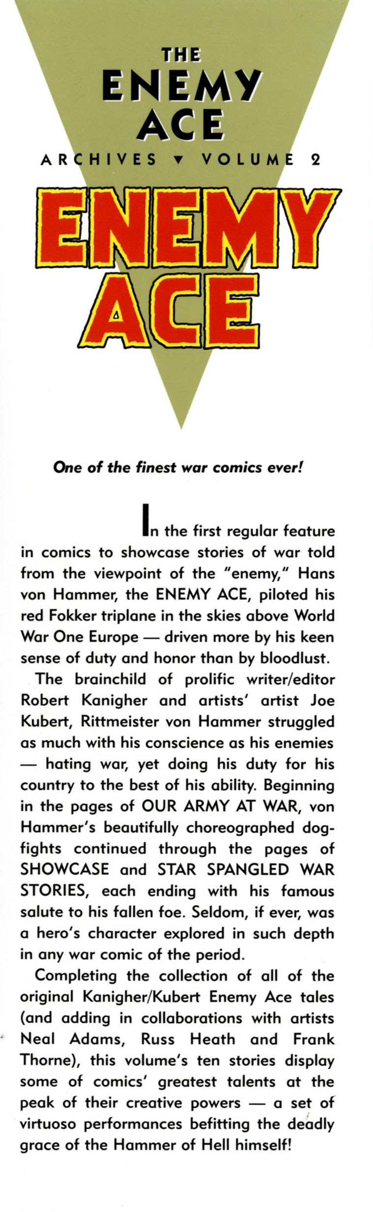 Read online Enemy Ace Archives comic -  Issue # TPB 2 (Part 1) - 2