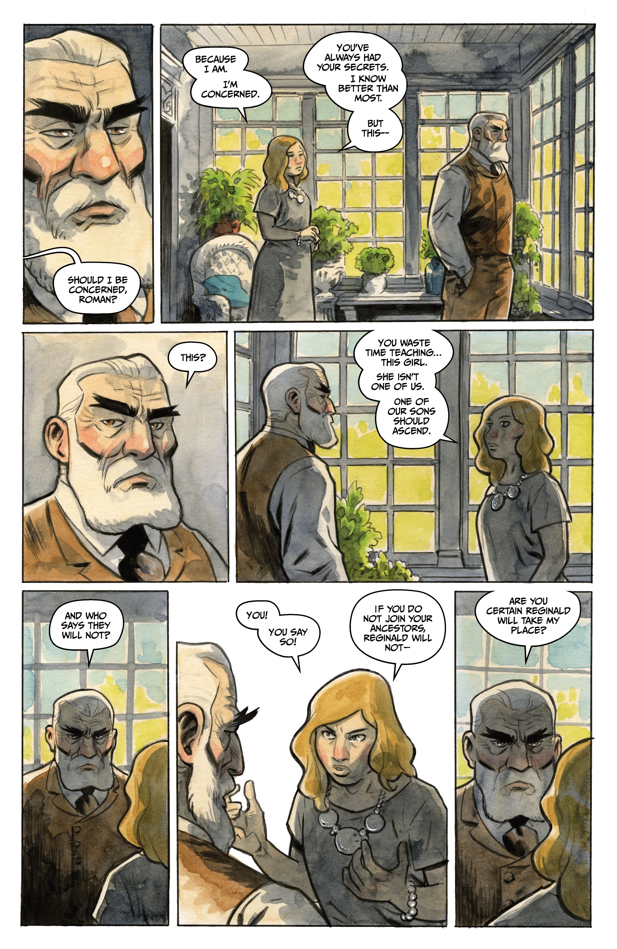Read online Manor Black: Fire in the Blood comic -  Issue #2 - 10