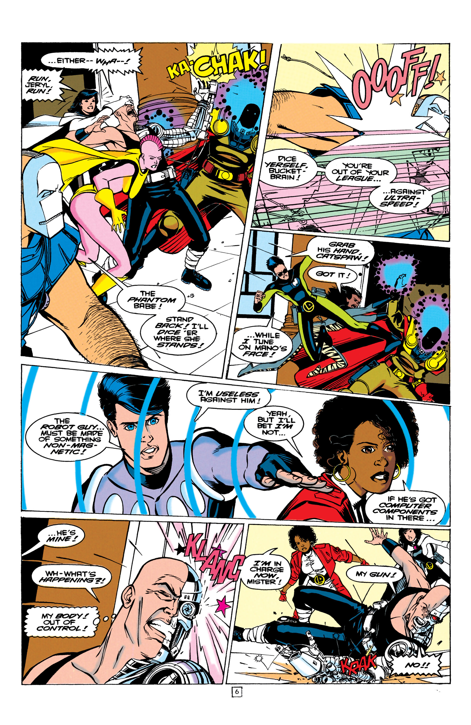 Read online Legionnaires comic -  Issue #6 - 7