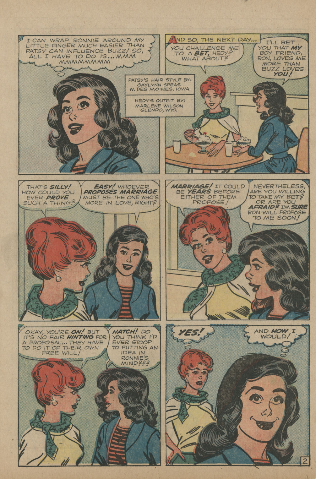 Read online Patsy and Hedy comic -  Issue #83 - 11