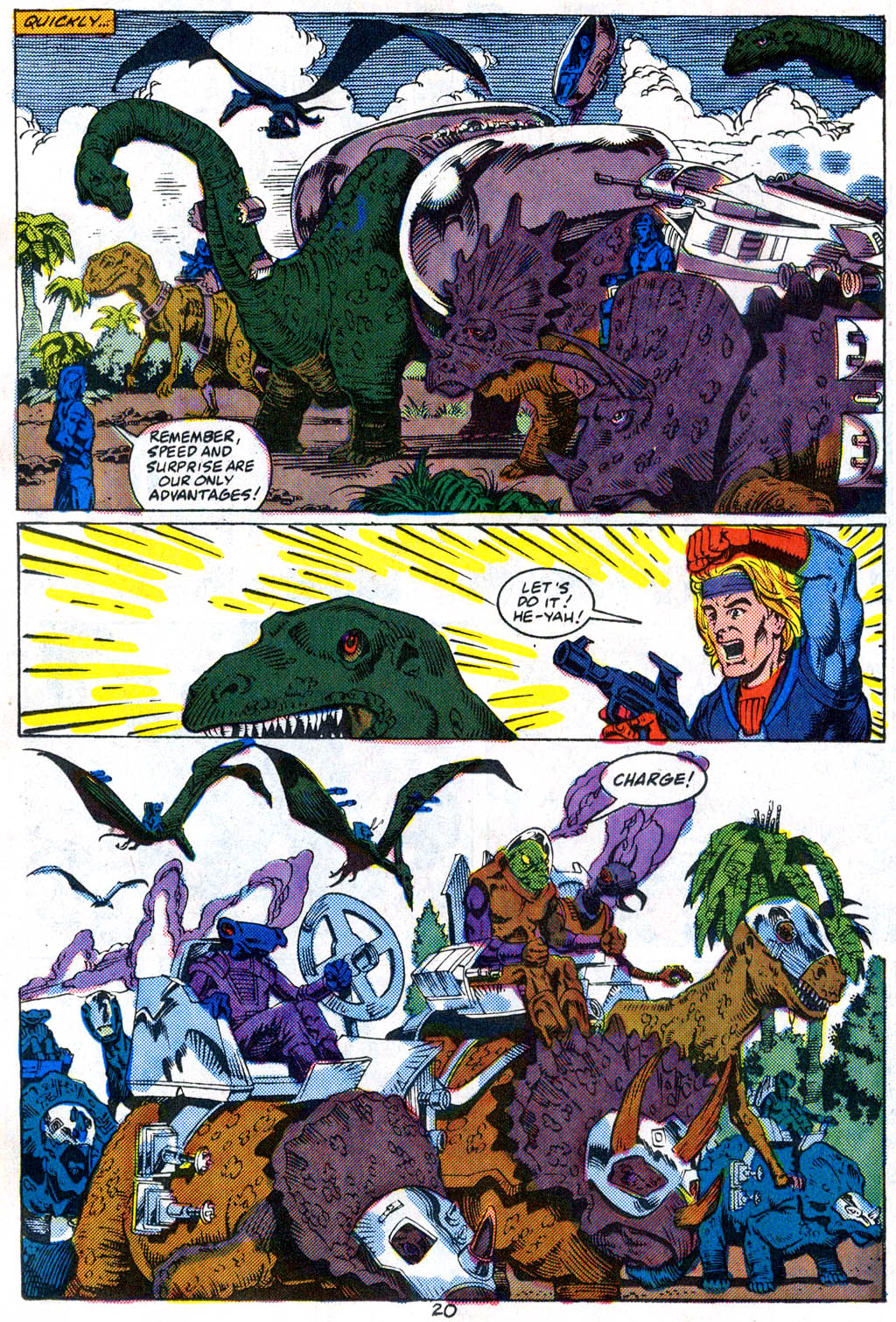 Read online Dino-Riders comic -  Issue #1 - 15