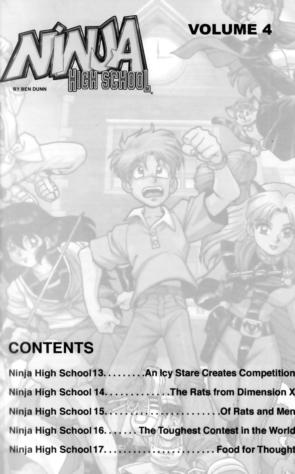 Read online Ninja High School Pocket Manga comic -  Issue #4 - 2