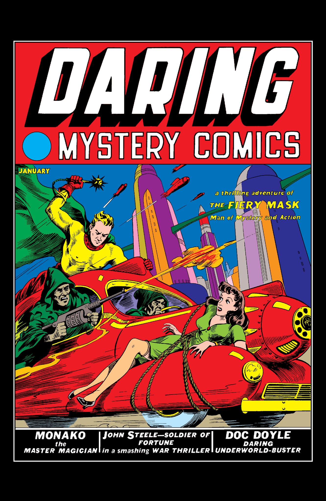 Read online Daring Mystery Comics comic -  Issue #1 - 1
