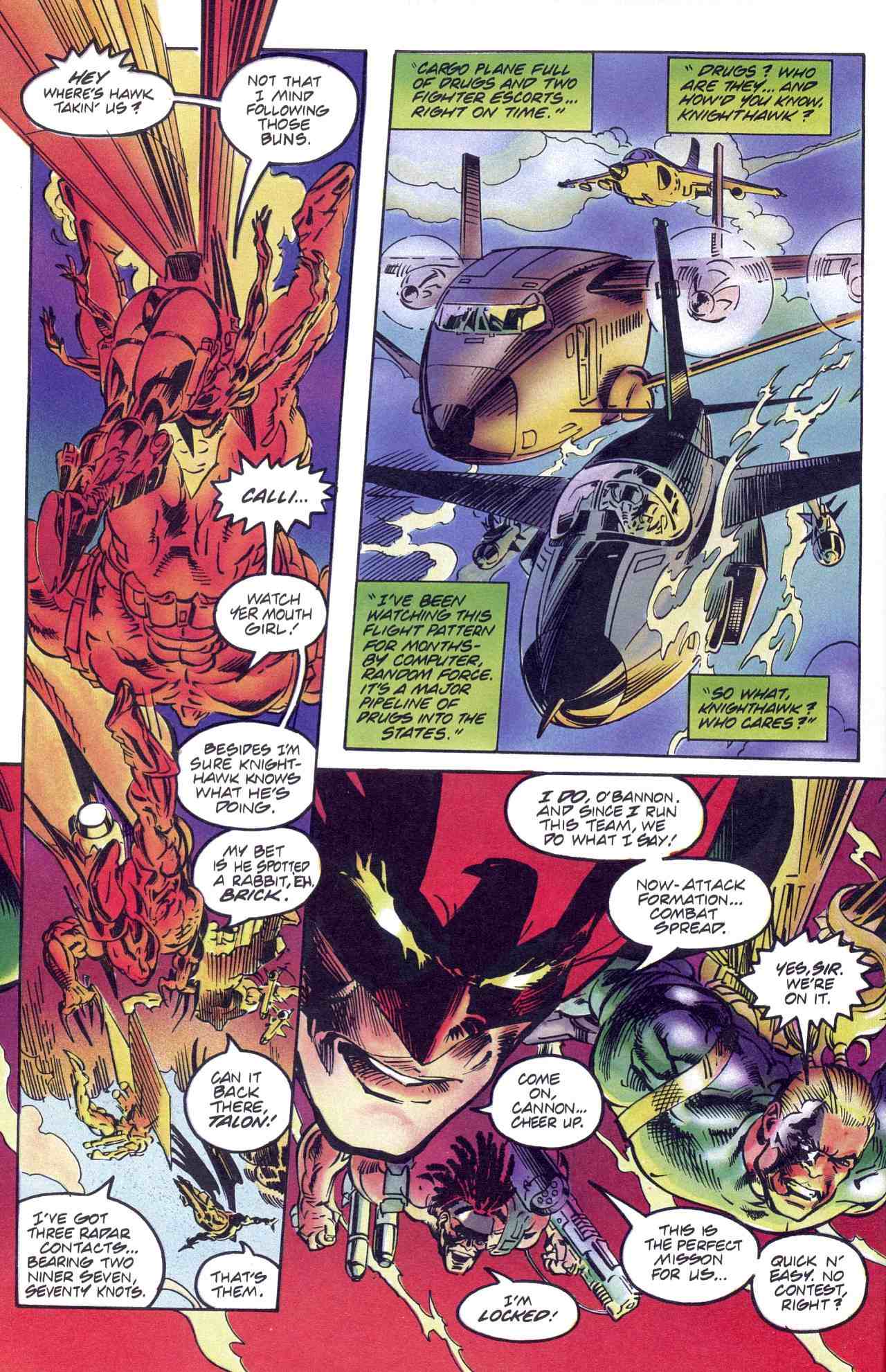 Read online Knighthawk comic -  Issue #6 - 5