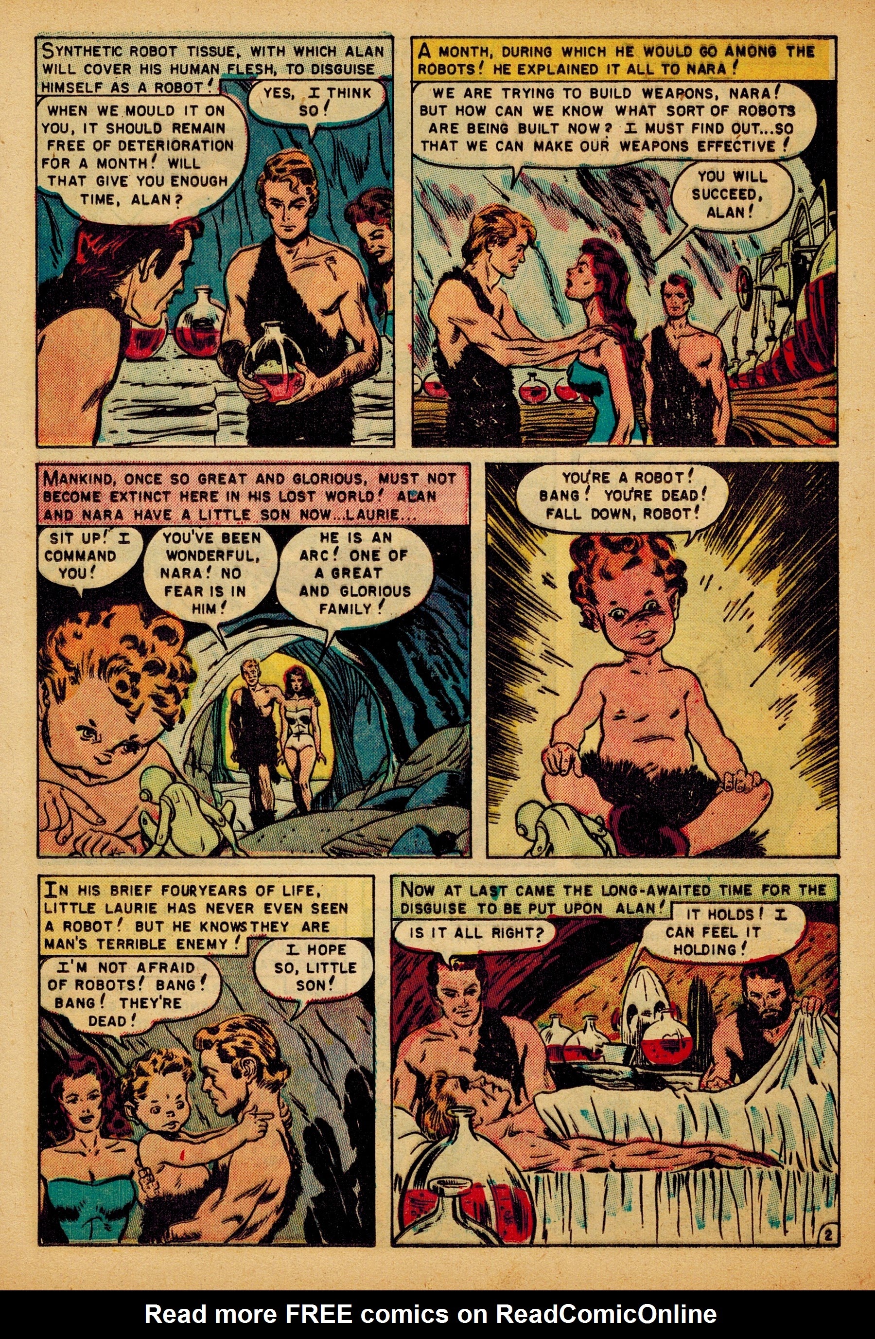 Read online Robotmen of the Lost Planet comic -  Issue # Full - 13