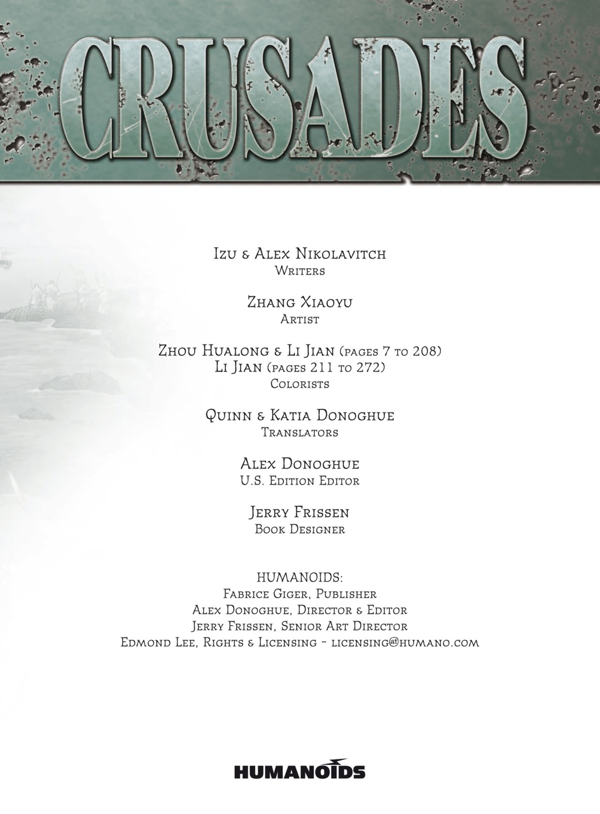 Read online Crusades comic -  Issue #2 - 4