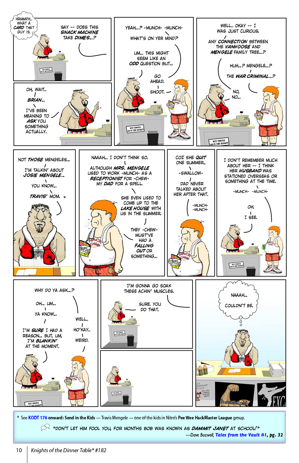 Read online Knights of the Dinner Table comic -  Issue #182 - 12