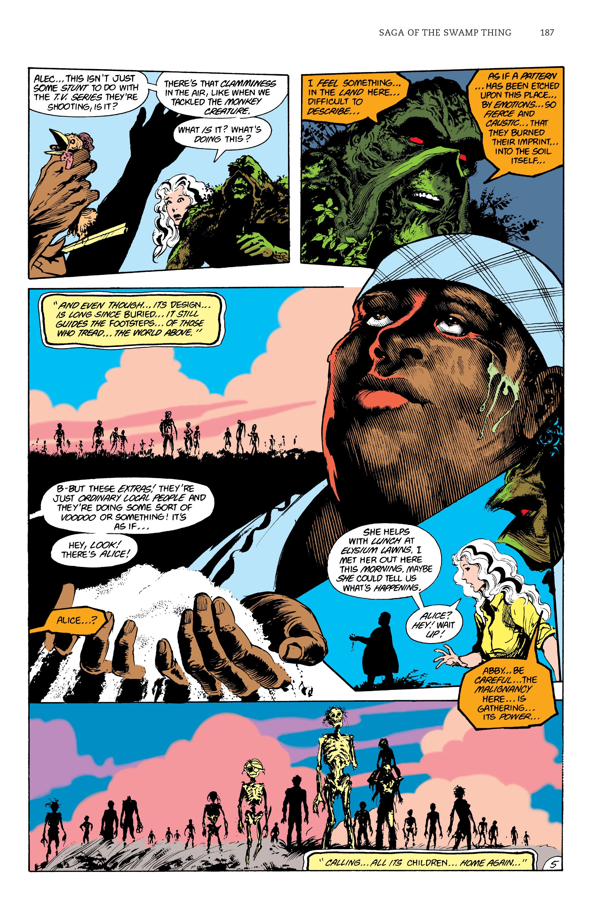 Read online Saga of the Swamp Thing comic -  Issue # TPB 3 (Part 2) - 84