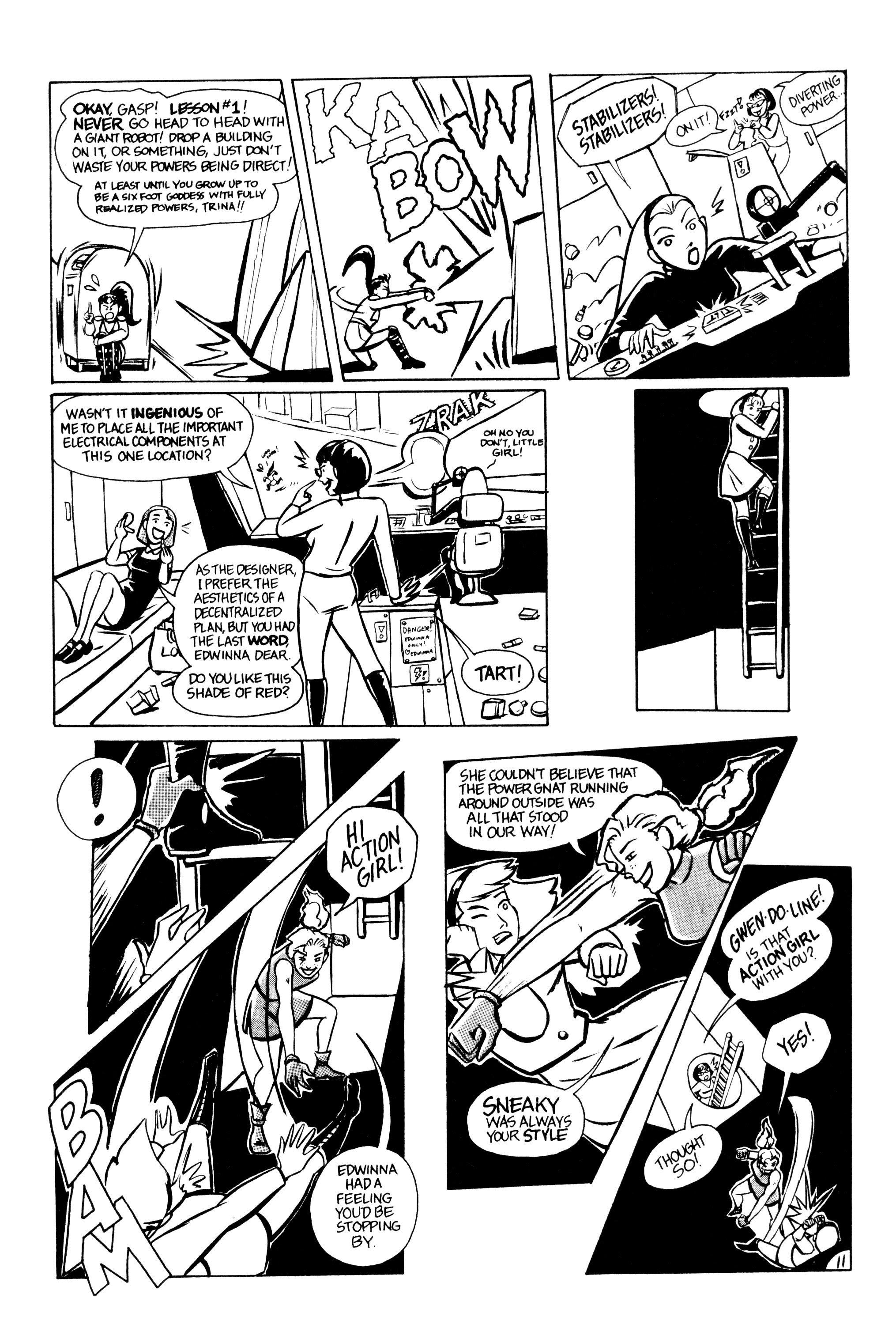 Read online Action Girl Comics comic -  Issue #12 - 13