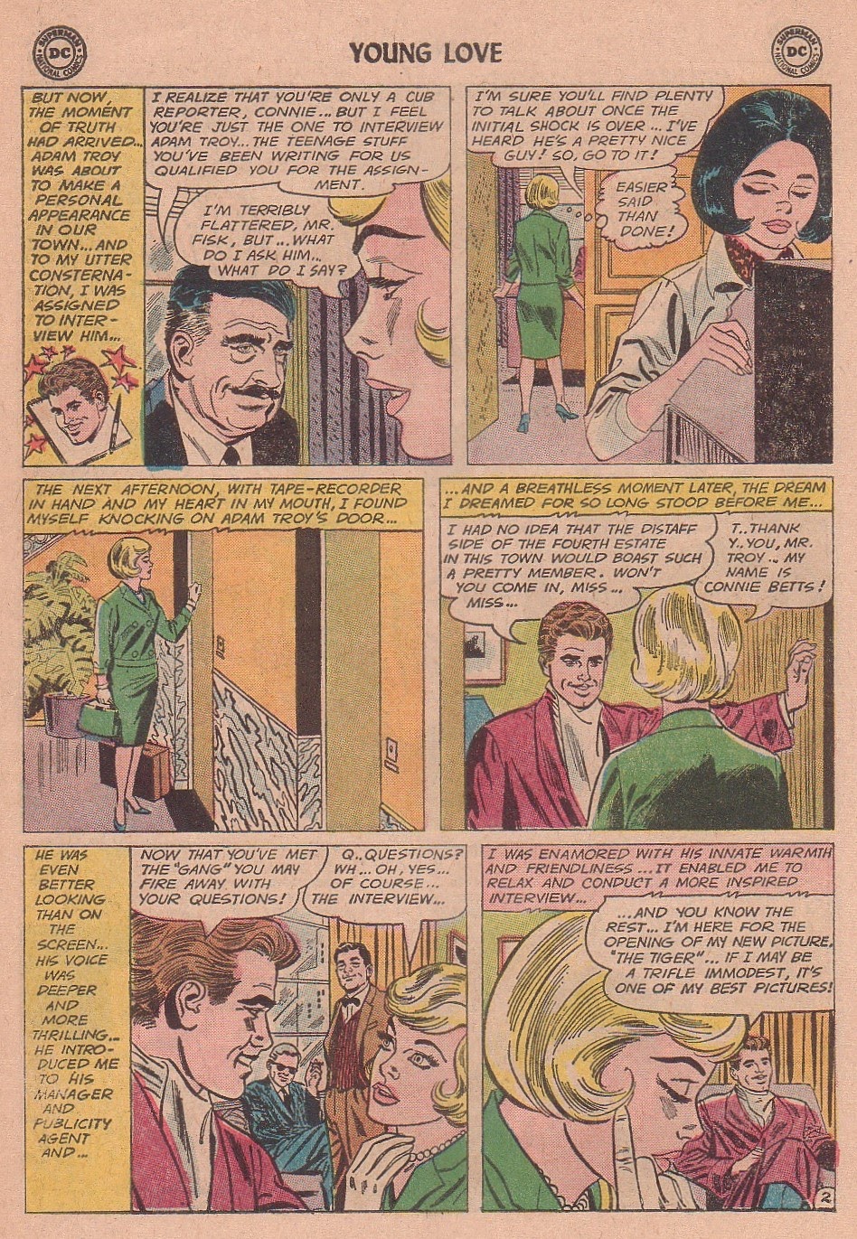 Read online Young Love (1963) comic -  Issue #43 - 10