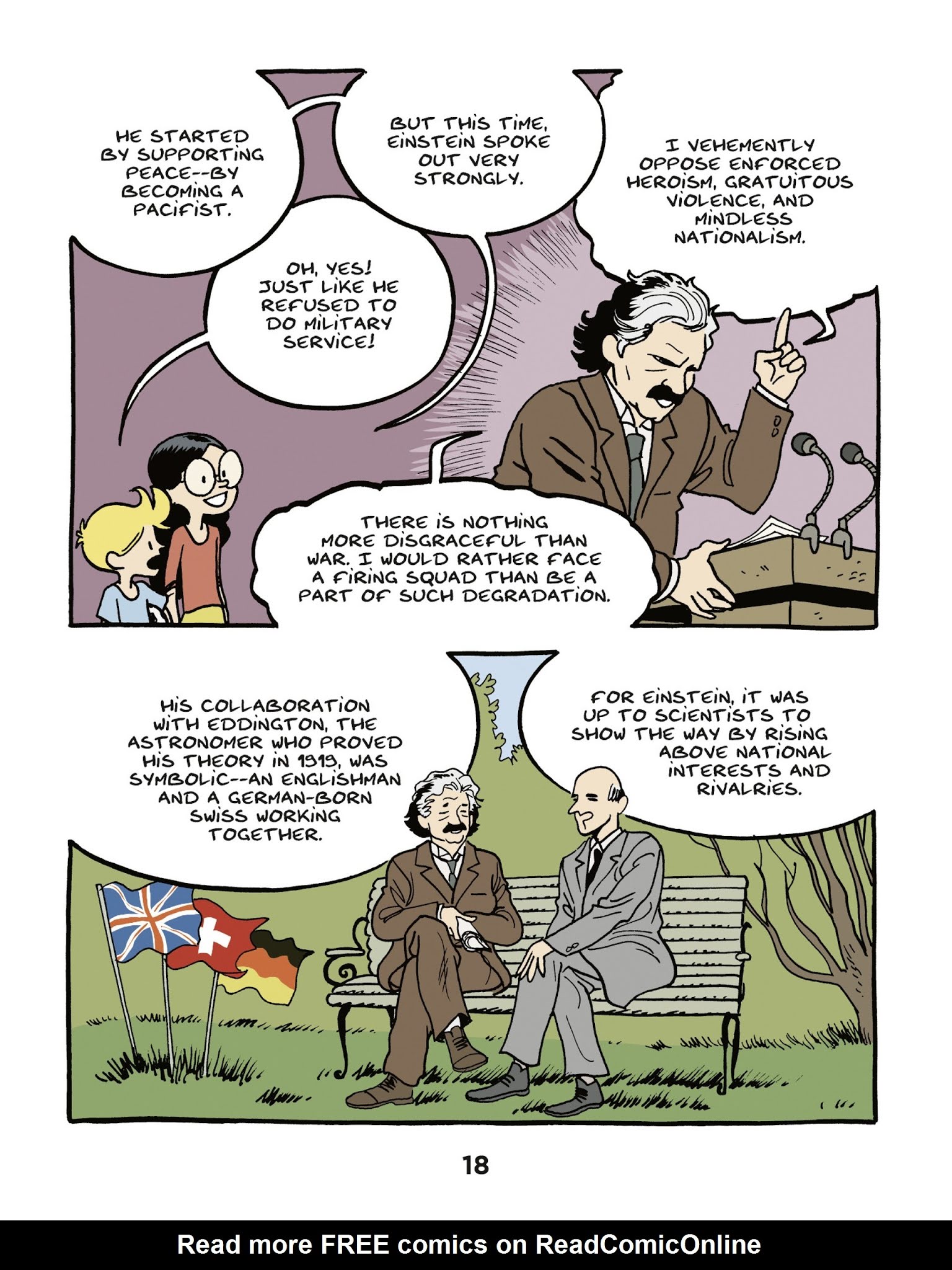 Read online On The History Trail With Ariane & Nino comic -  Issue # Full - 18