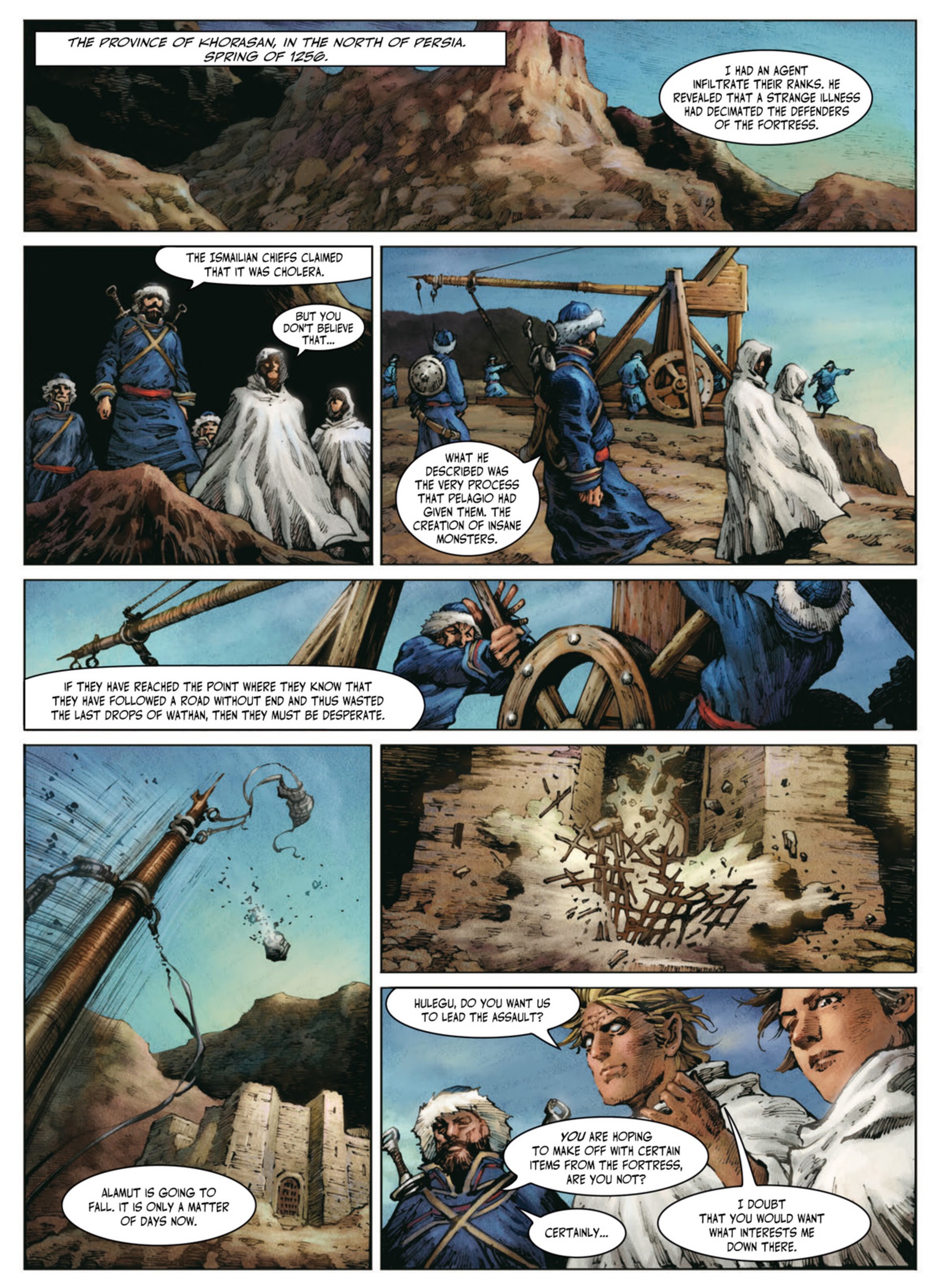Read online Crusades comic -  Issue #3 - 63
