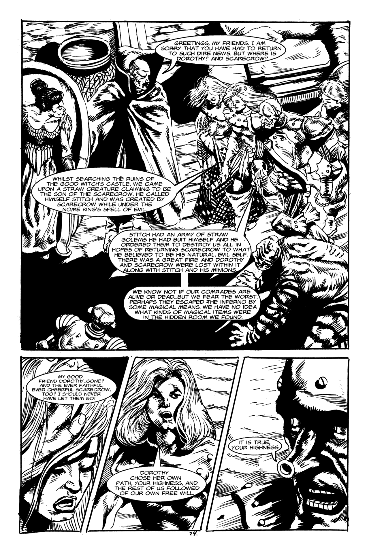 Read online Dark Oz comic -  Issue #4 - 25