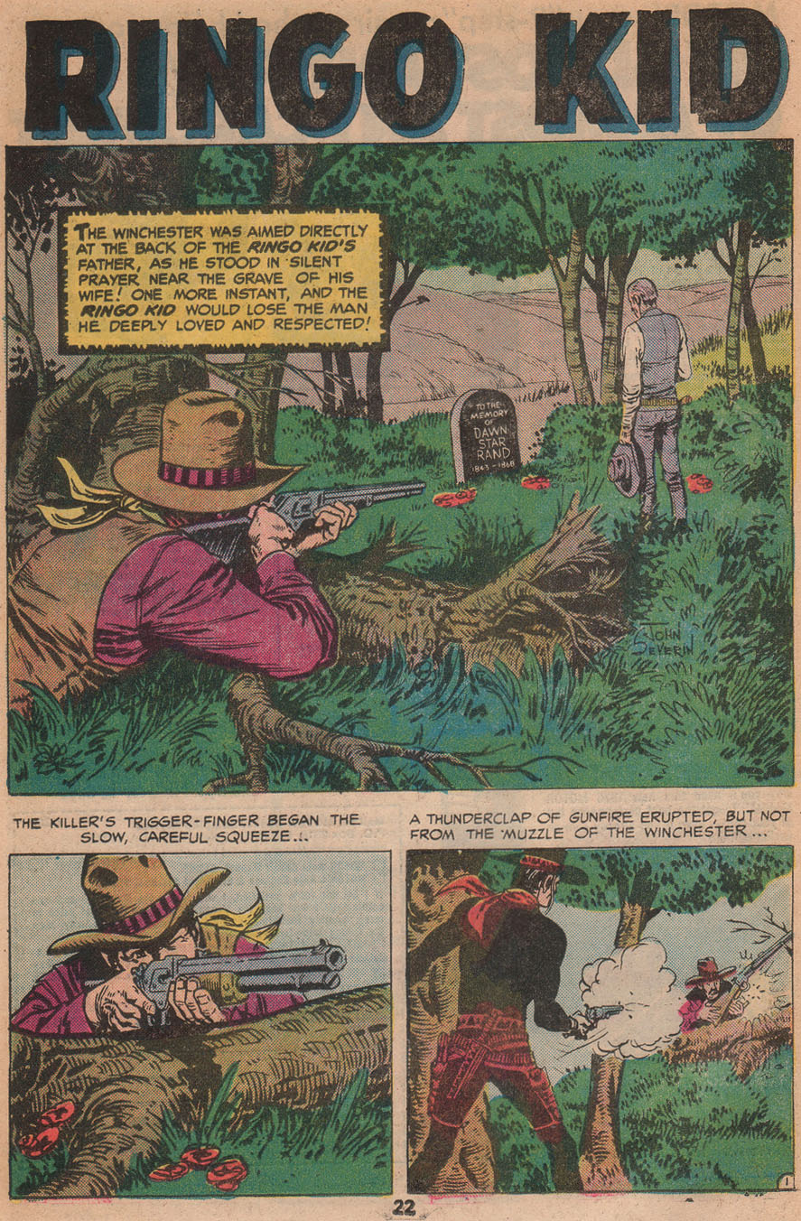 Read online Ringo Kid (1970) comic -  Issue #27 - 24