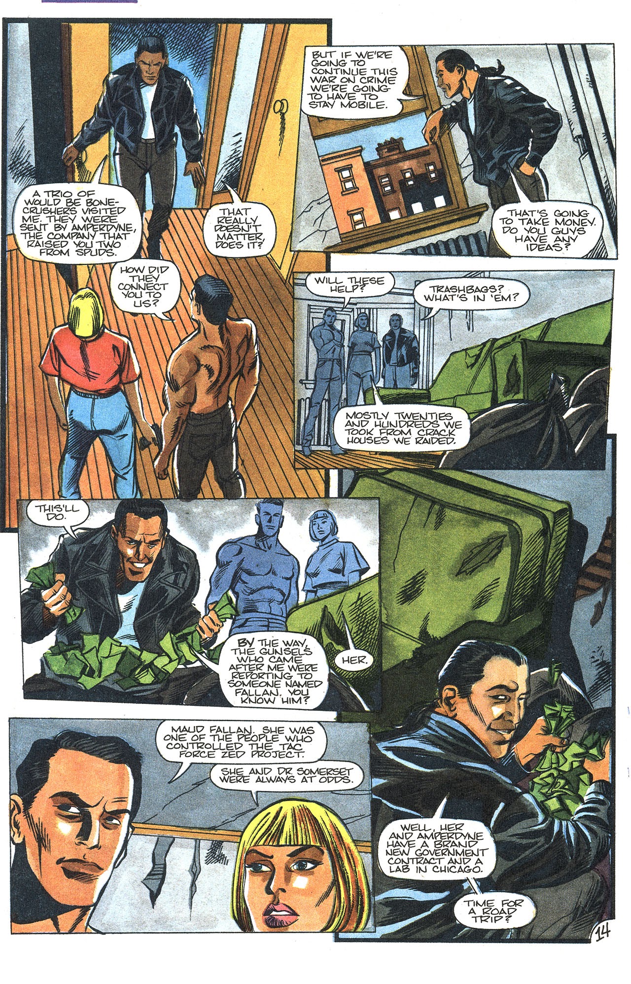 Read online Supercops comic -  Issue #4 - 18